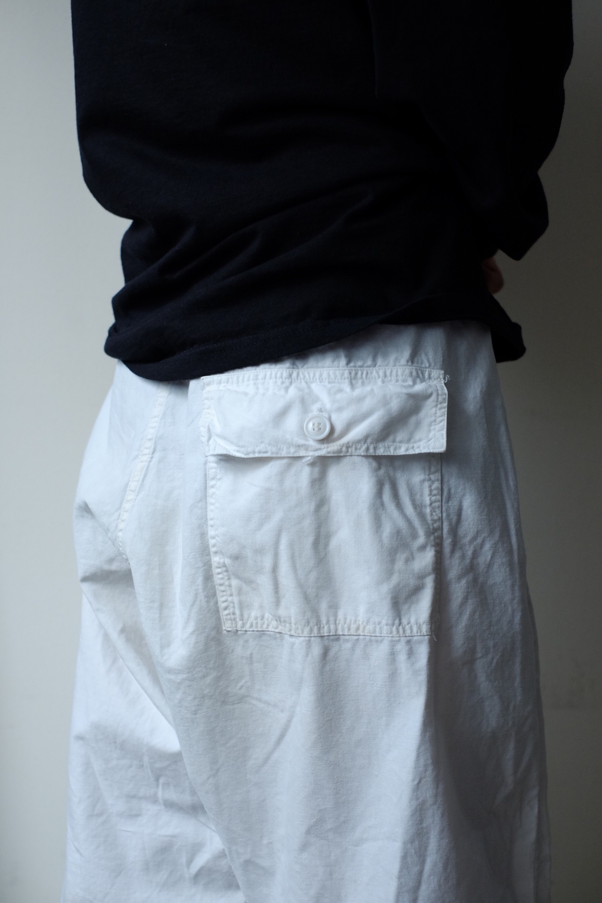 50s US Army snow camouflage over pants の画像 8