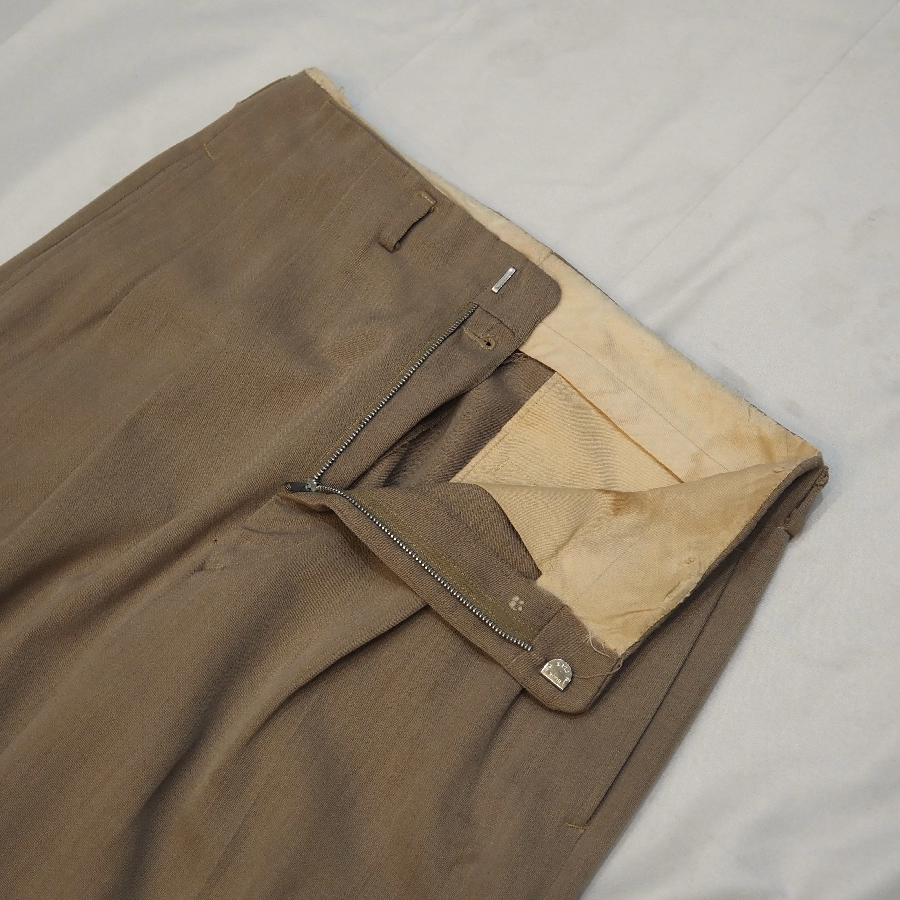 50’s Vintage Wool Slacks 30×30 の画像 10