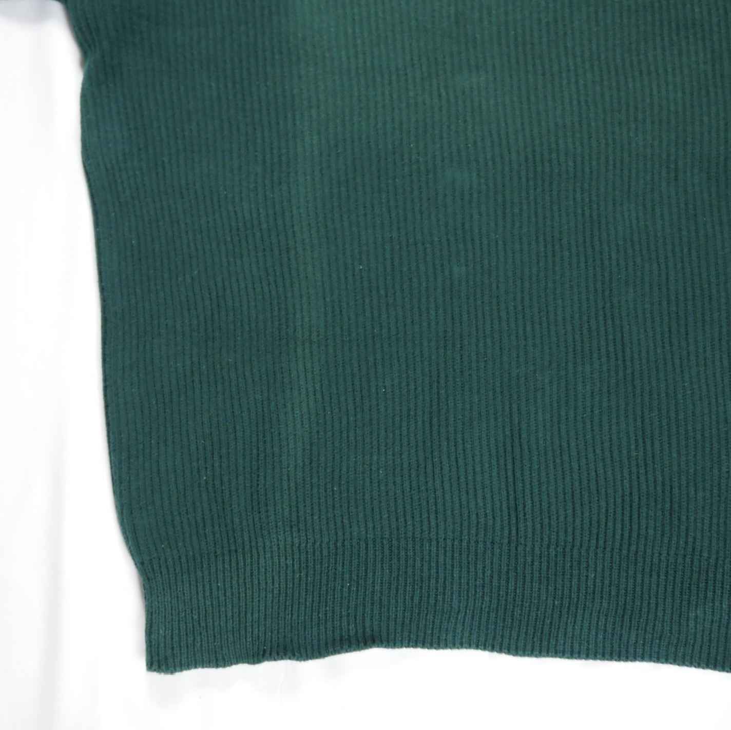 コットンニット グリーン XL の画像 5