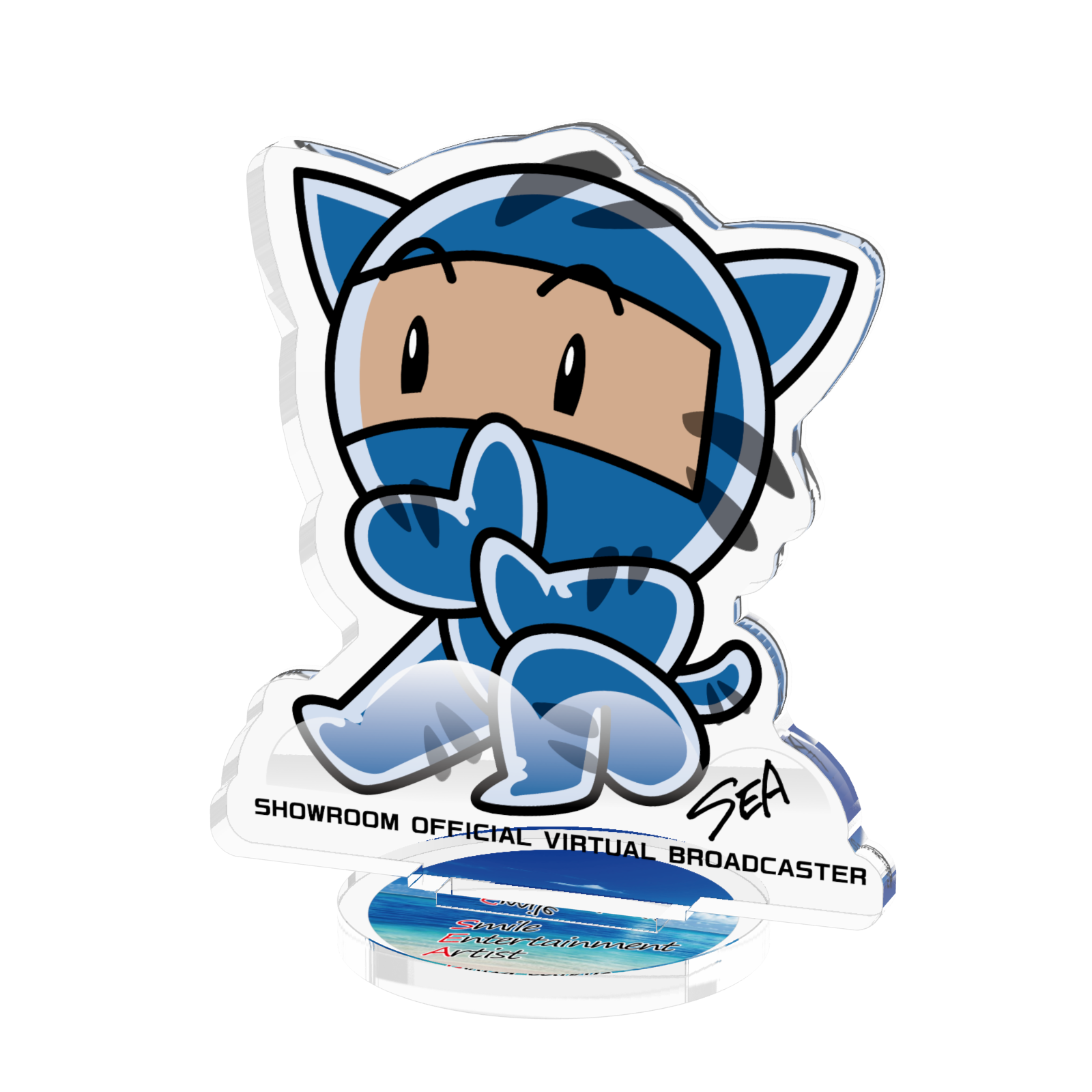 アクリルフィギュア 50 50 忍者みーちゃん Sea Shop アクリルフィギュア 50 50 忍者みーちゃん Sea Shop