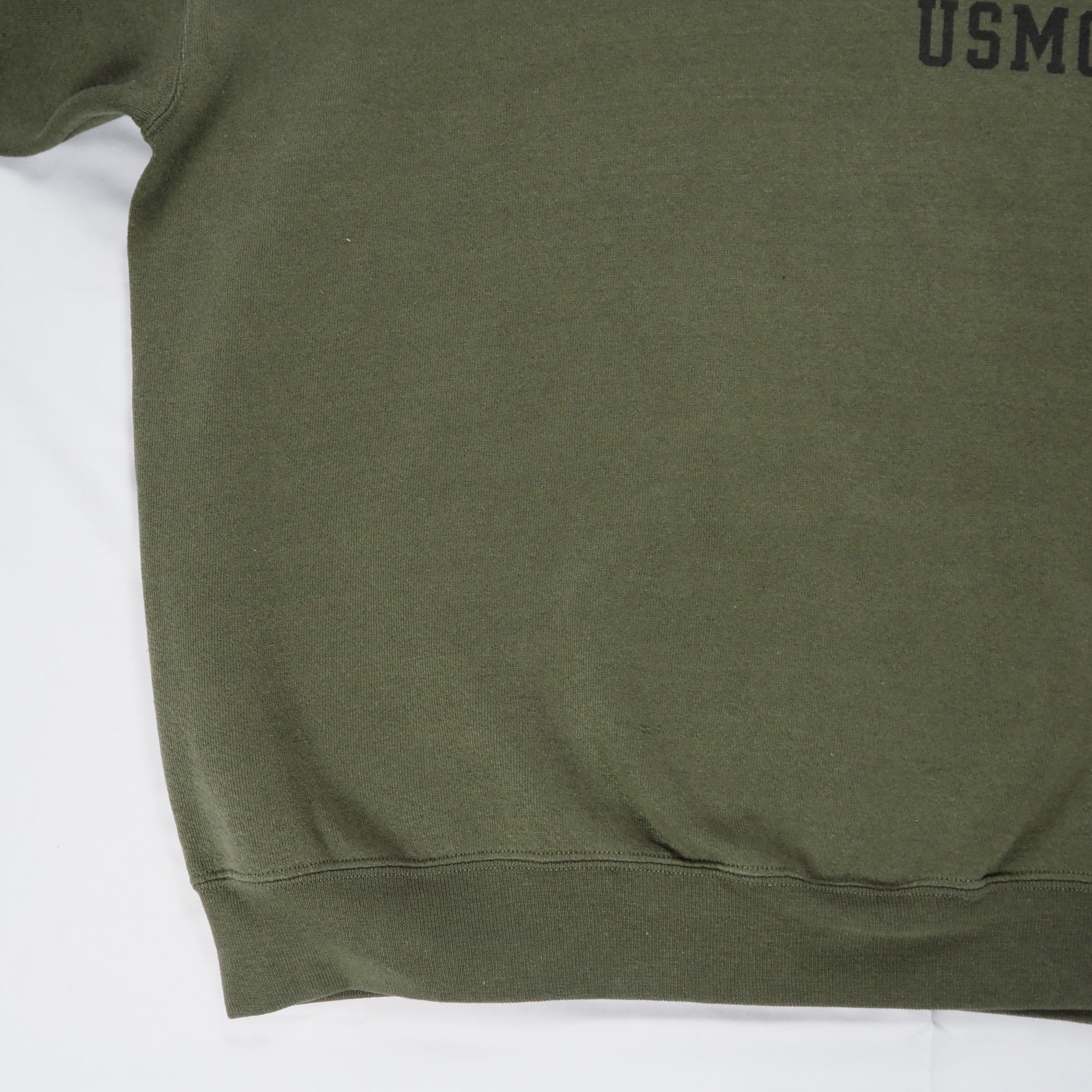 90’s USMC スウェット XL オリーブ の画像 7