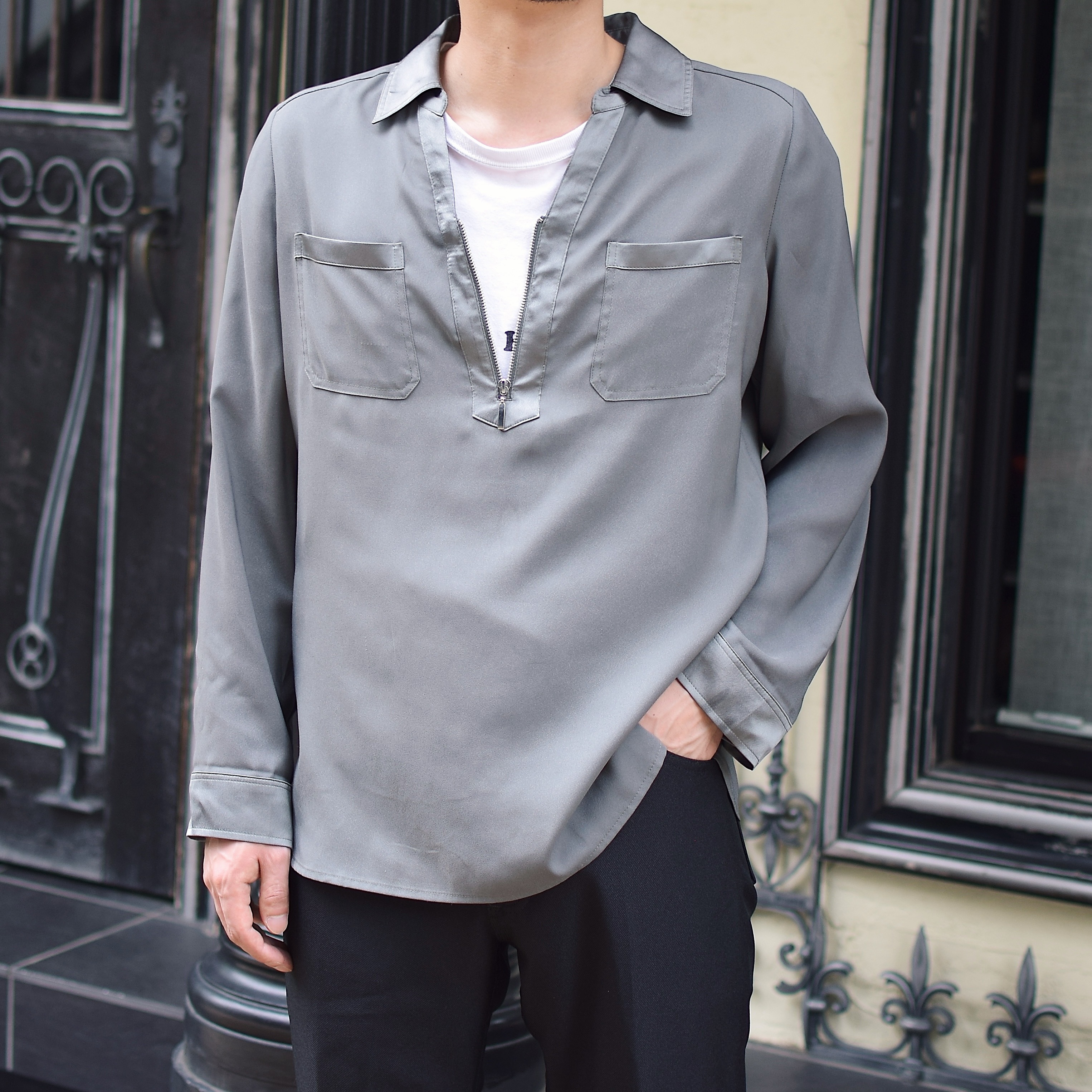 Vintage Half Zip Shirt の画像 3