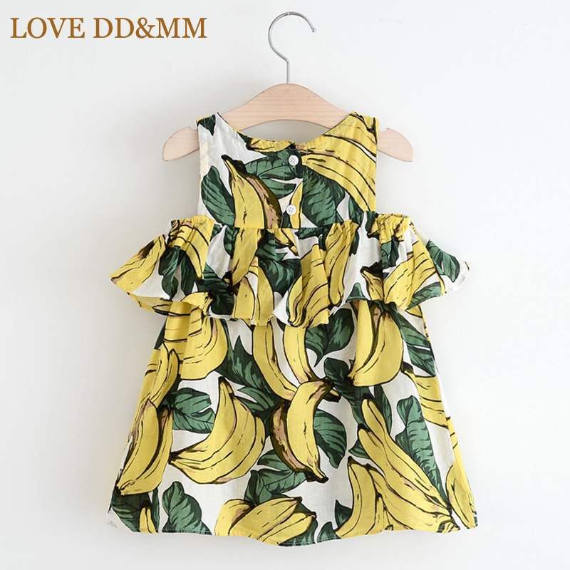 バナナ柄ワンピース Sence De Kid S