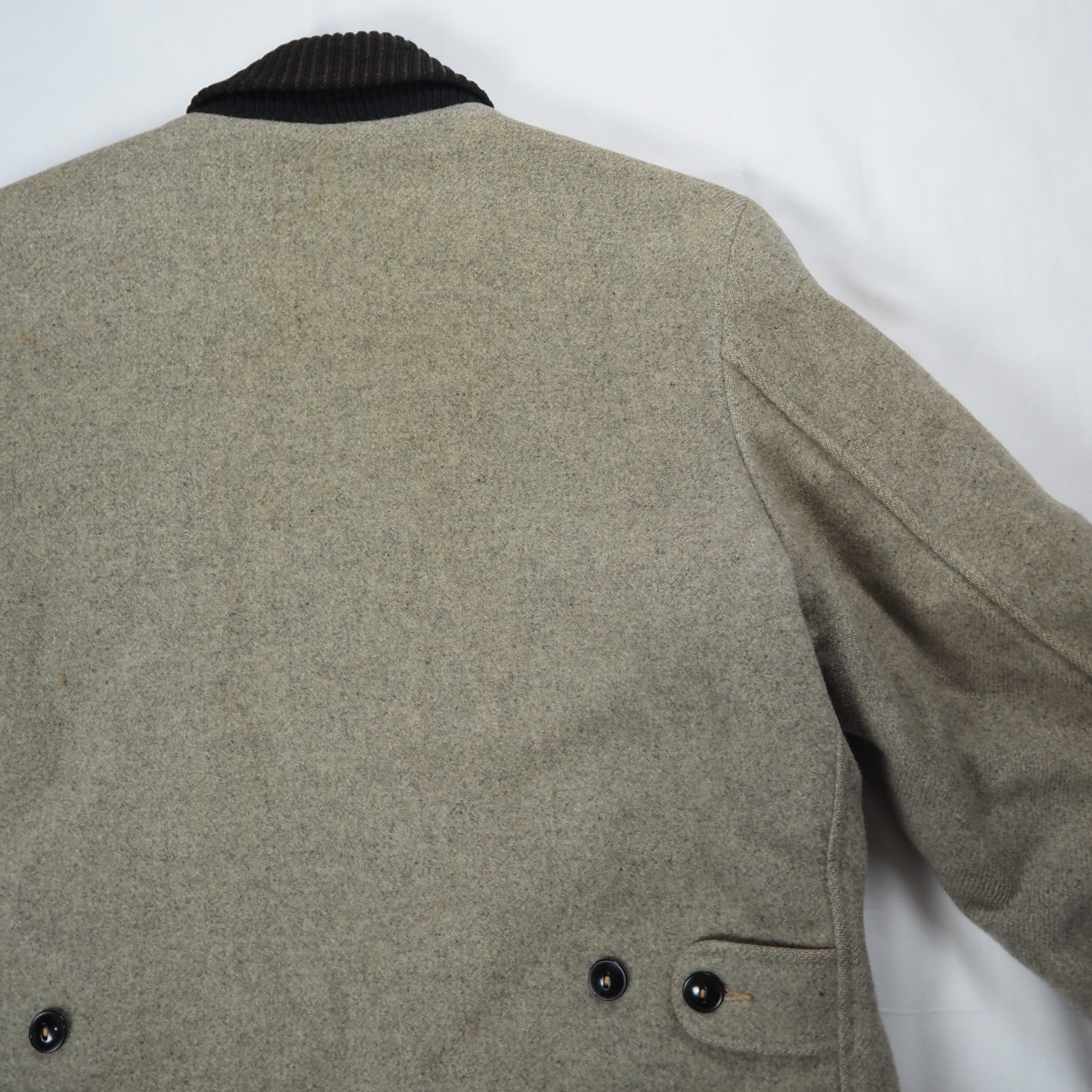 【9/23 20:00入荷】50's Woolrich ファラオジャケット グレー×ブラック の画像 16