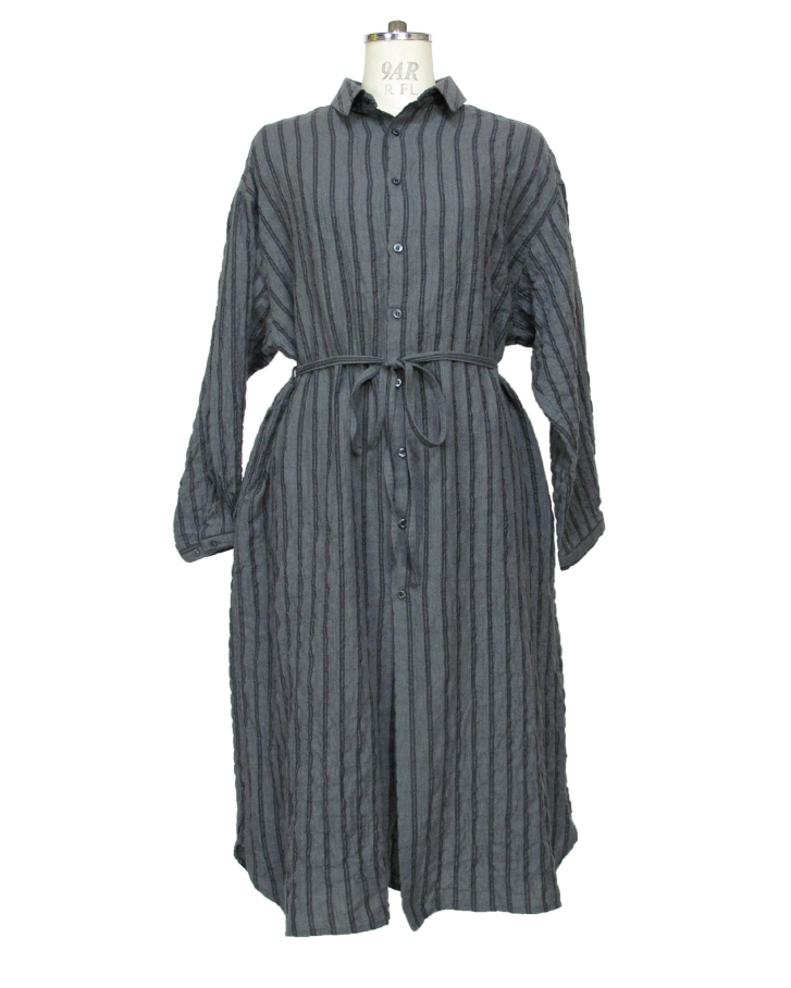 stripe long shrts - 画像3