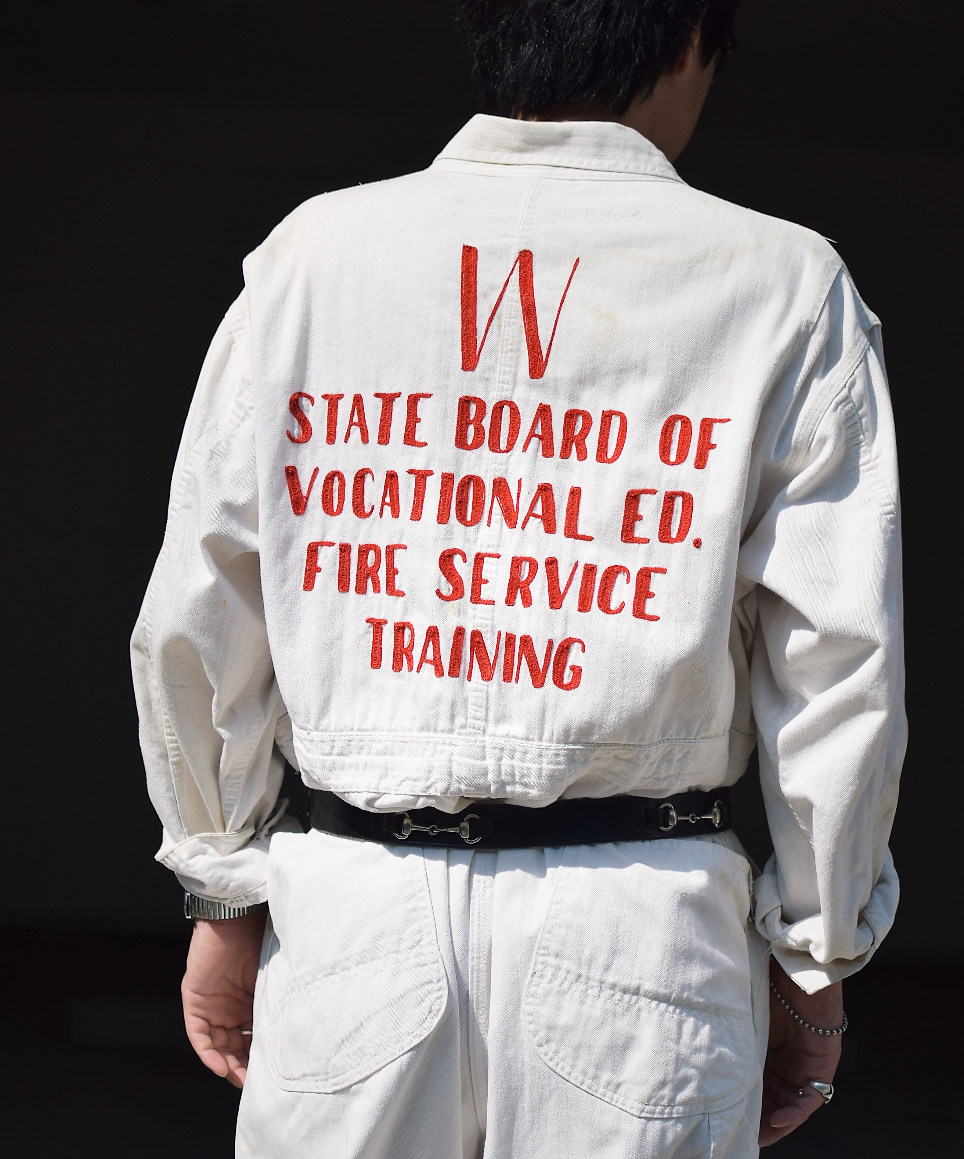 Vintage 60's【TOPPMASTER】"FIRE SERVICE TRAINING" Jump Suit の画像 3