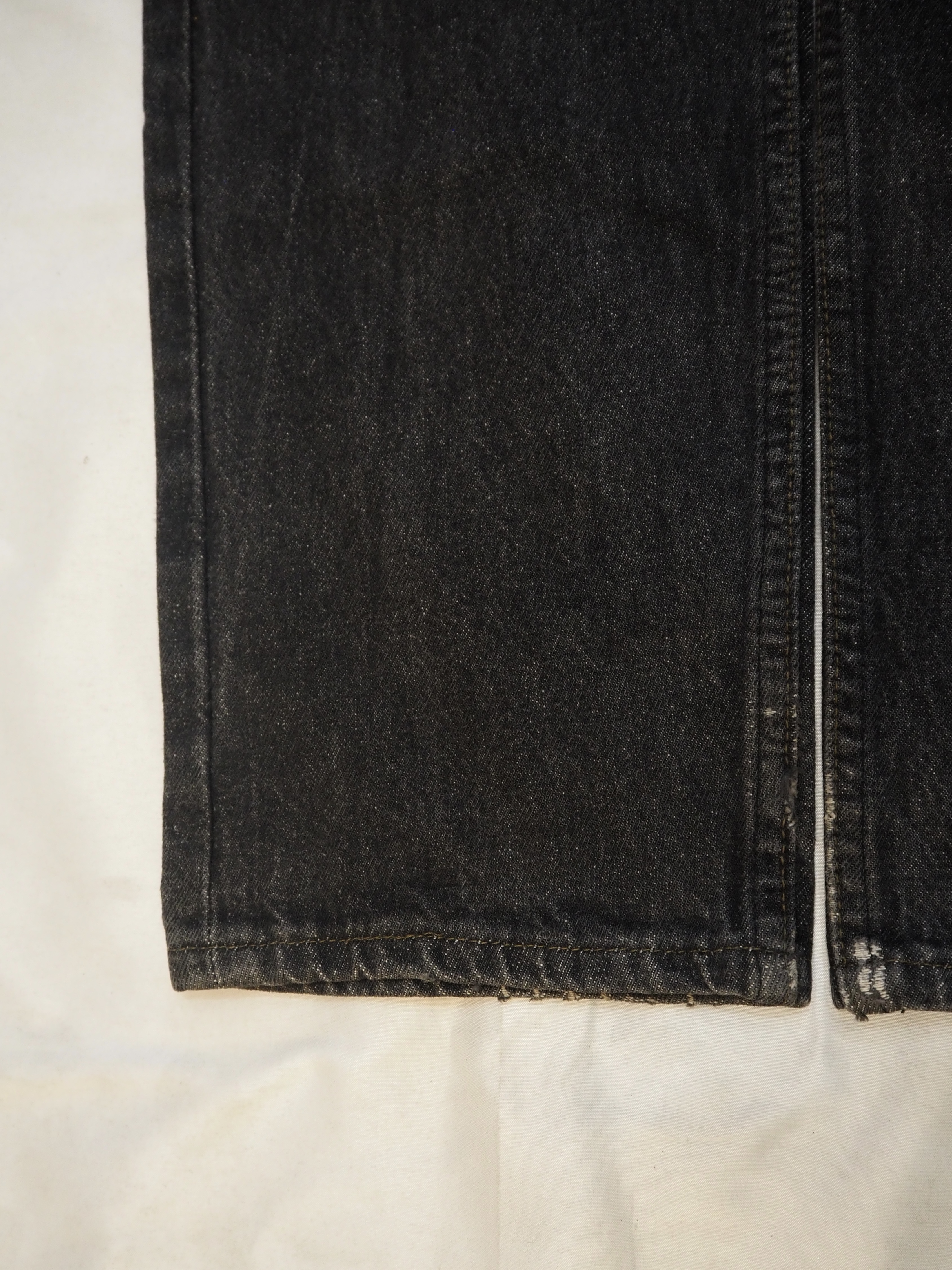 90’s Levi’s 501 Black Denim “先染め" "アメリカ製" の画像 6