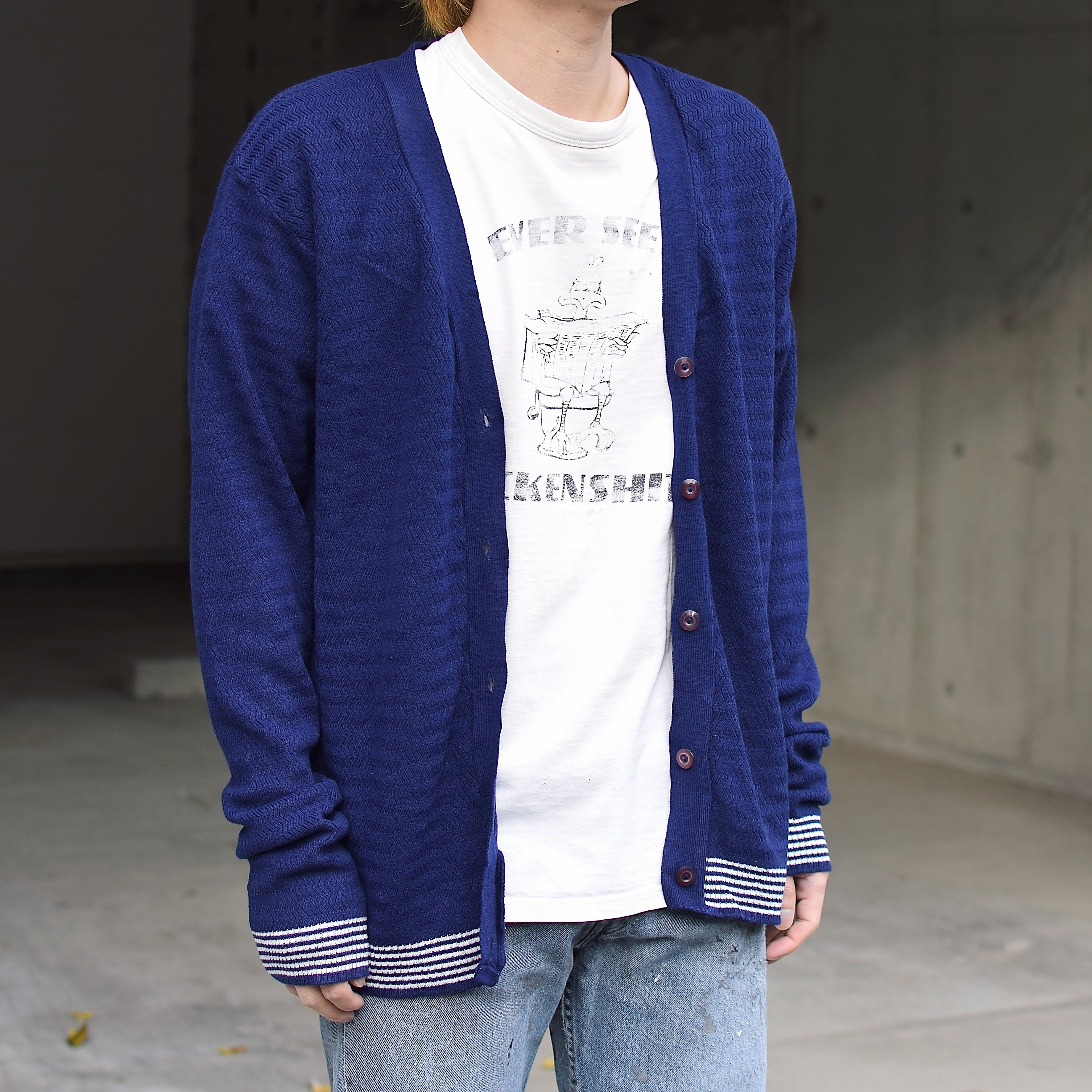 Vintage 60〜70's【KOSALA】Knit Cardigan の画像 3
