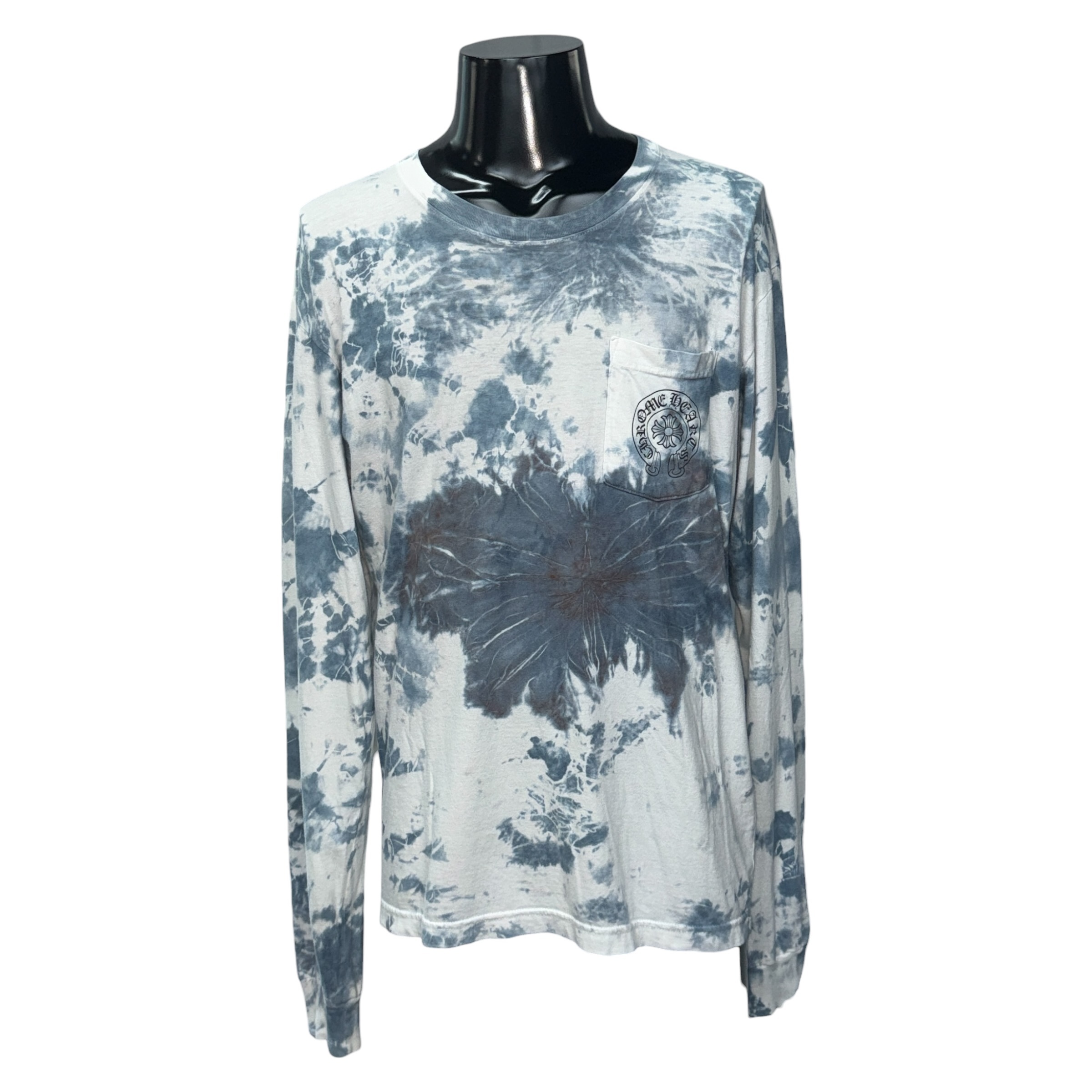 【CHROME HEARTS】クロムハーツ “Tie Dye Malibu Horseshoe” ロングスリーブTシャツ