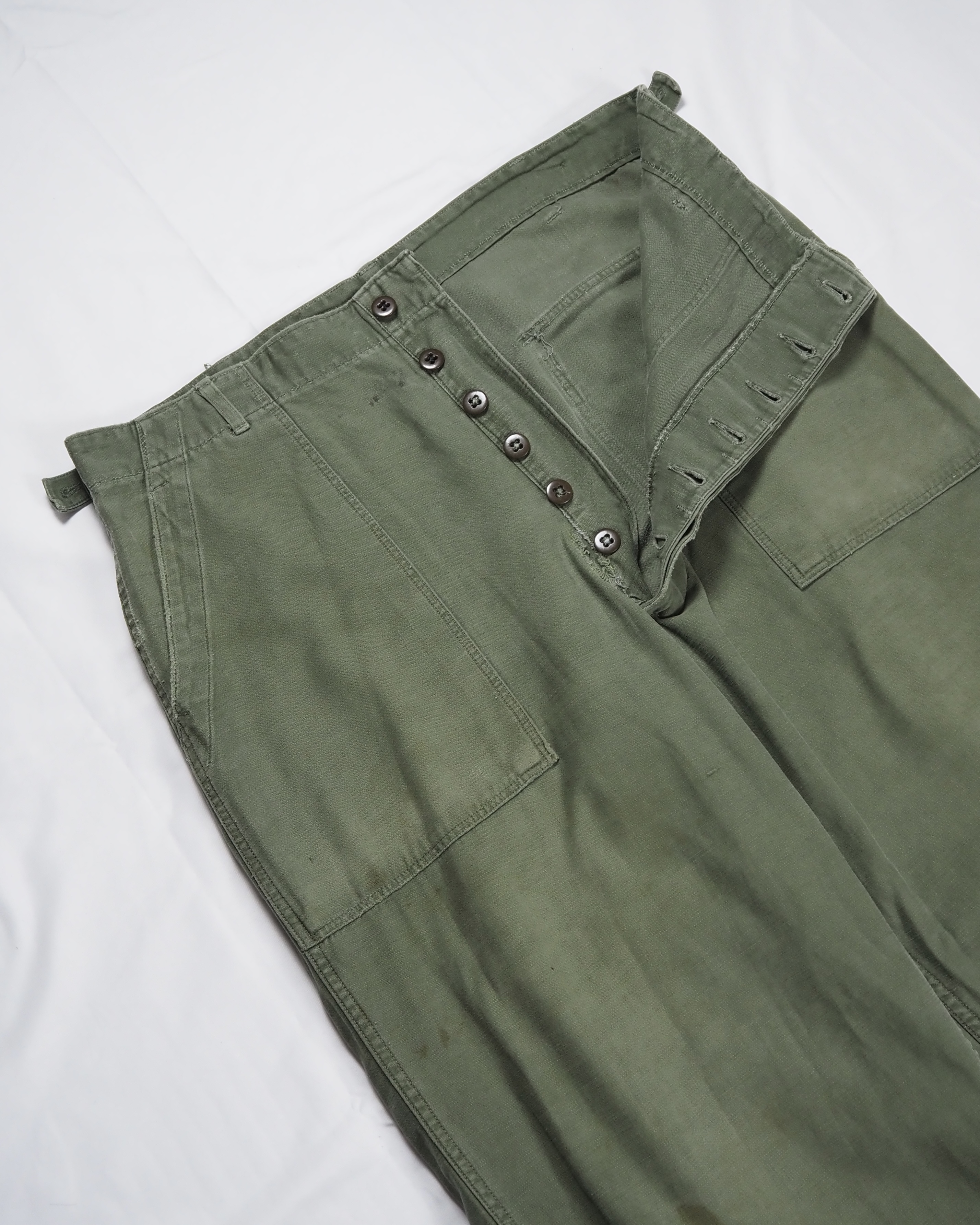 50’s US ARMY ベイカーパンツ 36×30 の画像 2