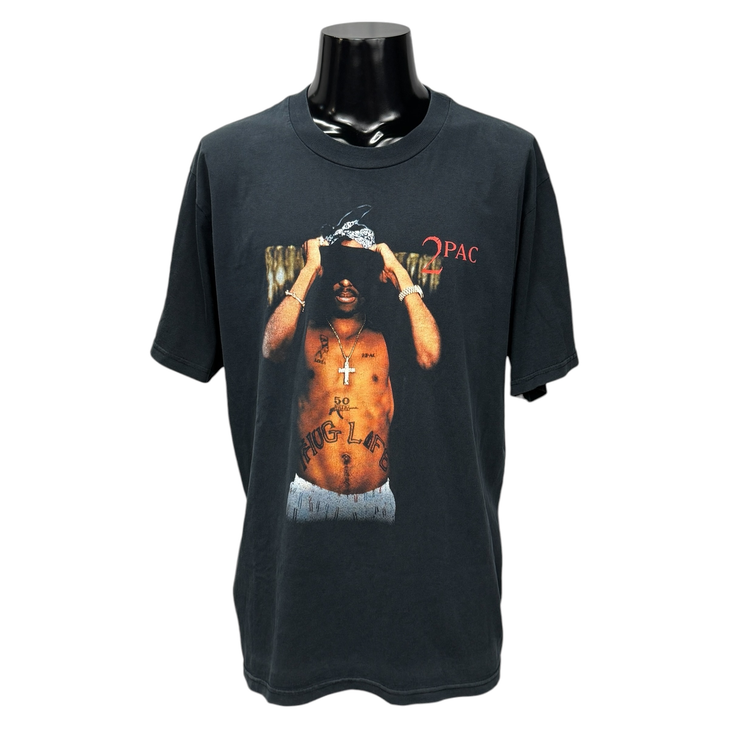 【2PAC】2パック フォトプリント Vintage Tシャツ