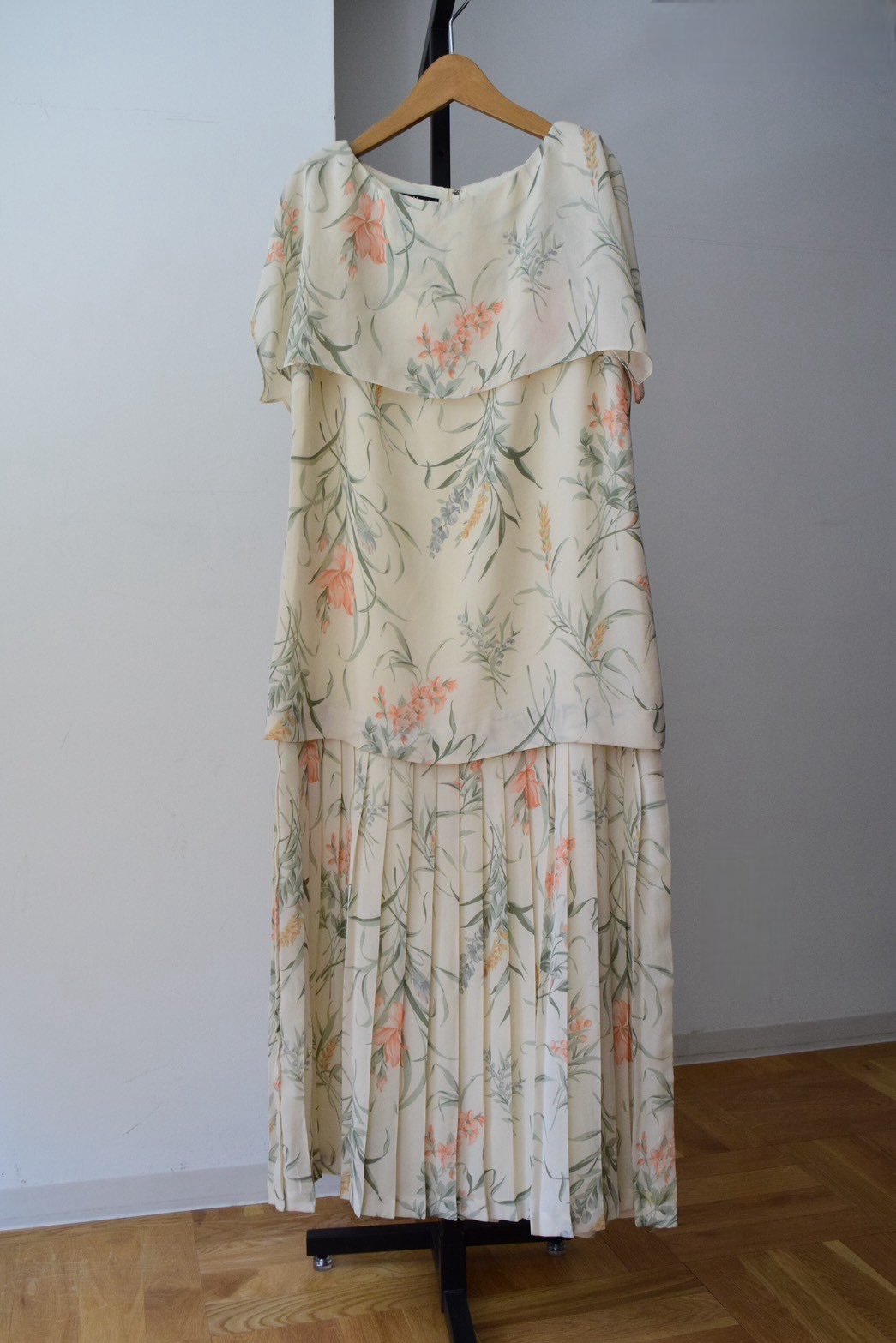 botanical print dress の画像 8