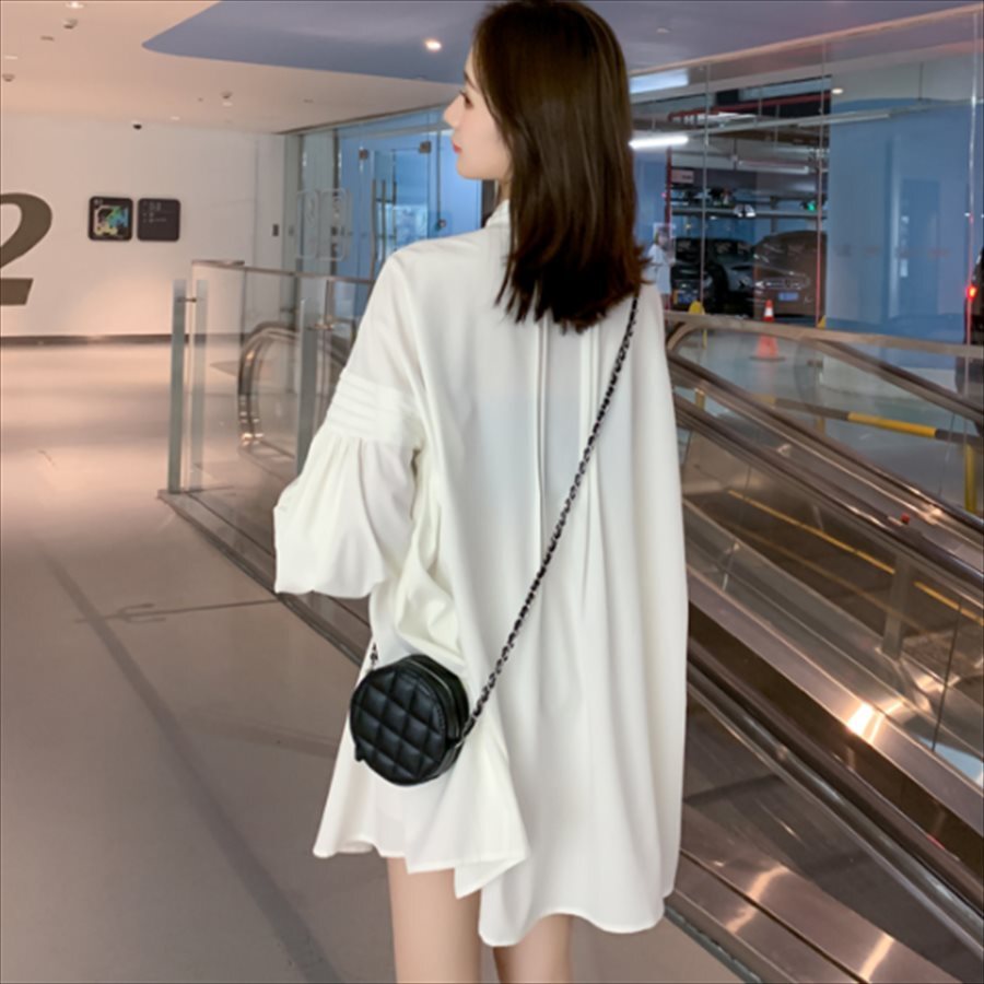 オンラインストア通販 長袖ブラウス Aラインフレア 体系カバー エレガント系 きれいめ 大人可愛い 秋 お出かけ オンラインストア入荷 Miracleleaffl Com