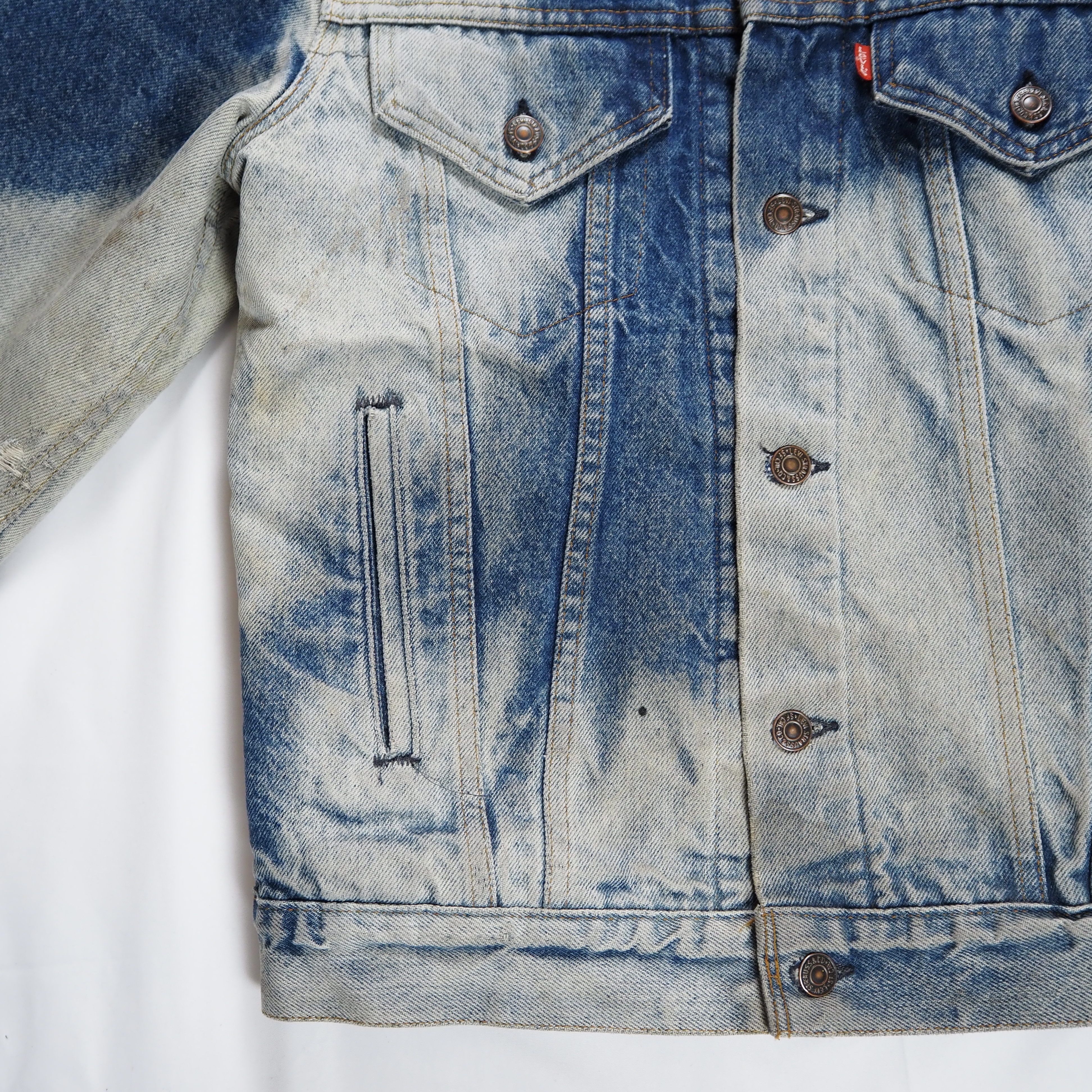 80’s Levi’s 70507 ブリーチデニムジャケット の画像 9