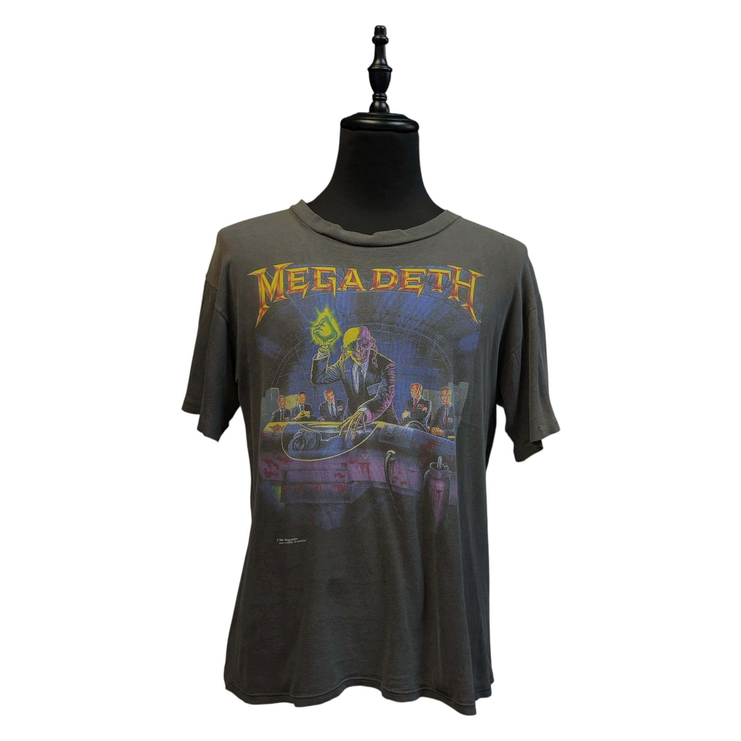 【MEGADETH】メガデス “Rus in Peace” （ラス・イン・ピース）Tシャツ BROCKUM TAG ブロッカムタグ L
