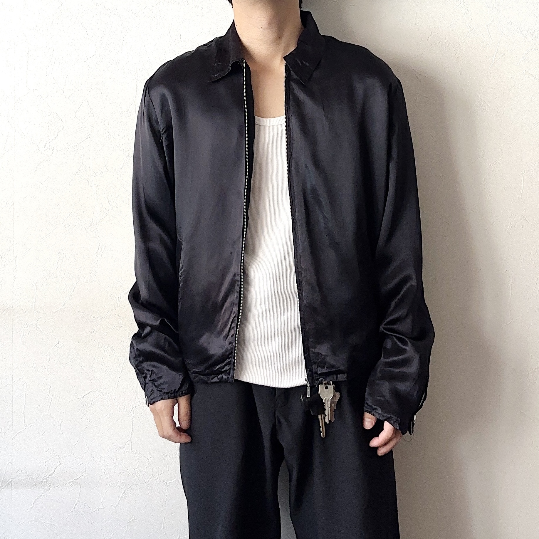 Vintage 80's【MANCiNi】"HONG KONG" Souvenir Jacket の画像 3