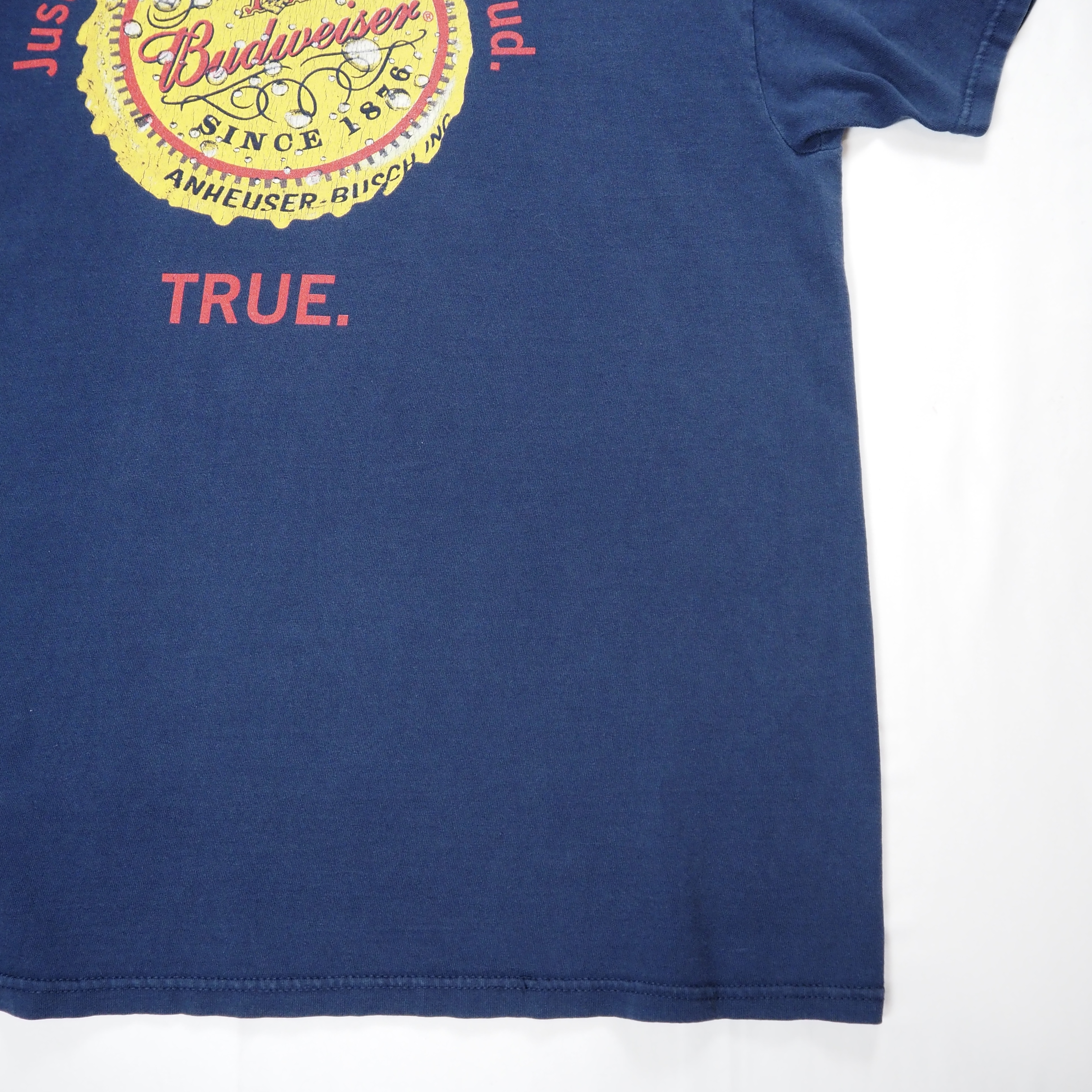 00’s バドワイザーTシャツ XL ネイビー の画像 6