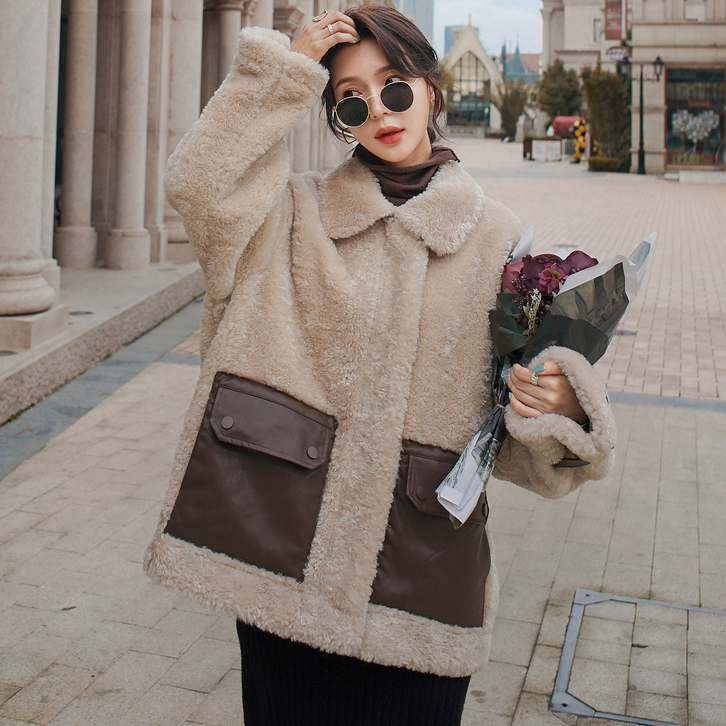 直販半額 コート ショート丈 子羊 ポケット 切り替えデザイン 長袖 大人可愛い きれいめ シンプル 直販在庫 Ssl Daikyogo Or Jp