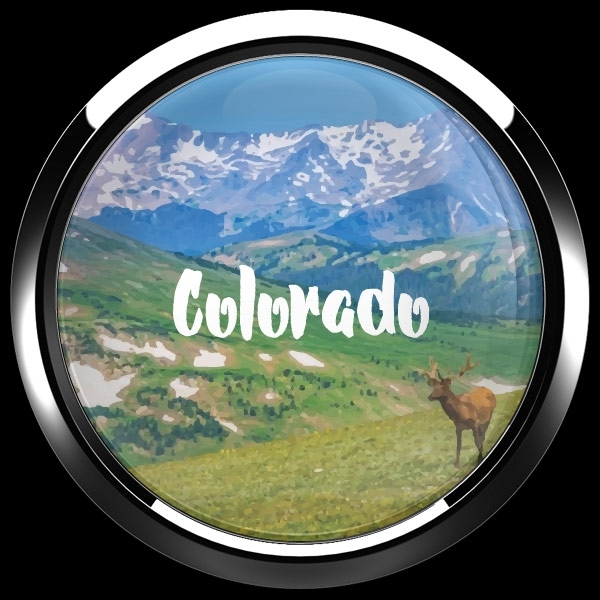 ゴーバッジ(ドーム)(CD1078 - COLORADO) - 画像3