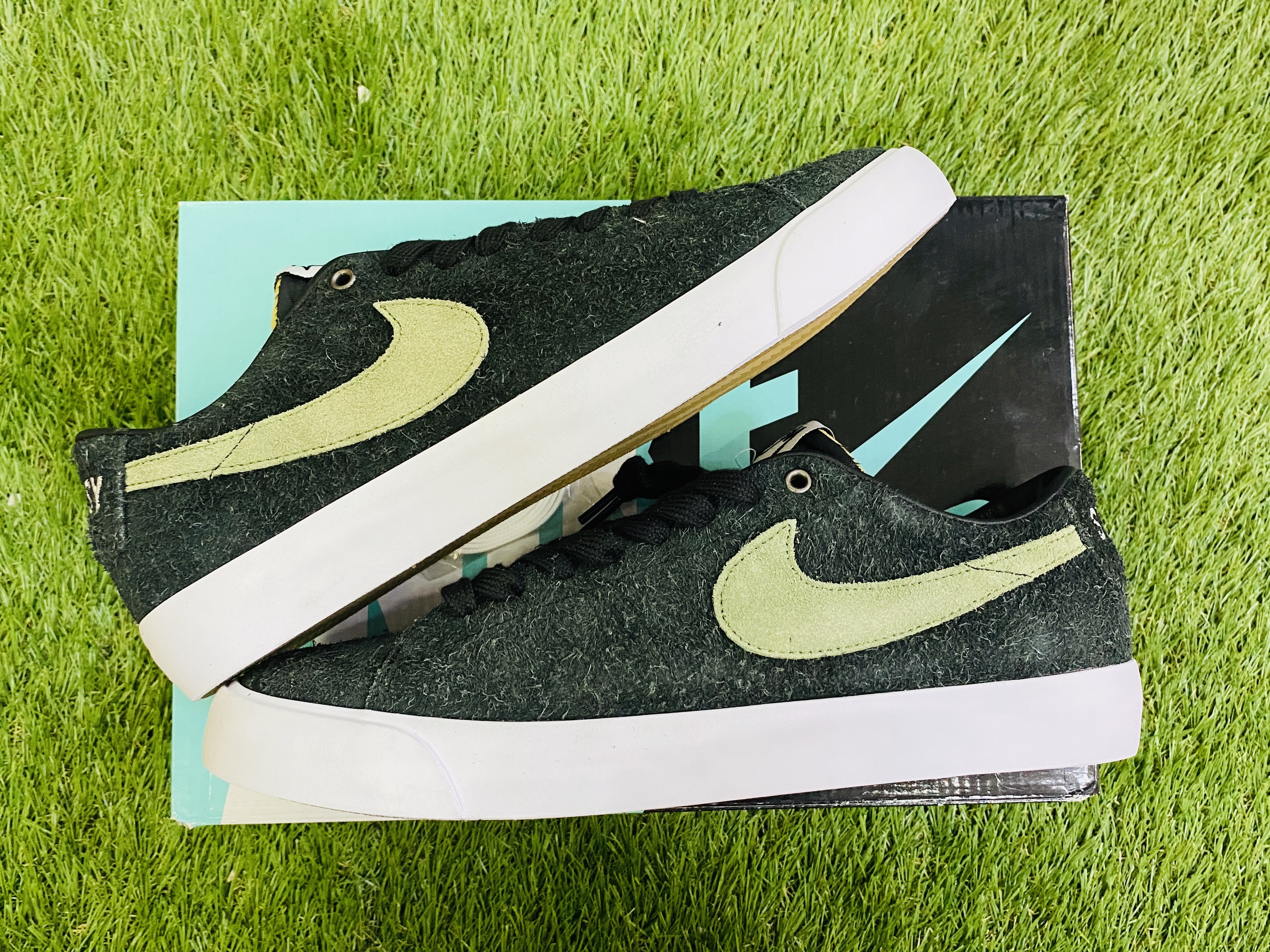 nike sb zoom blazer low qs stussy