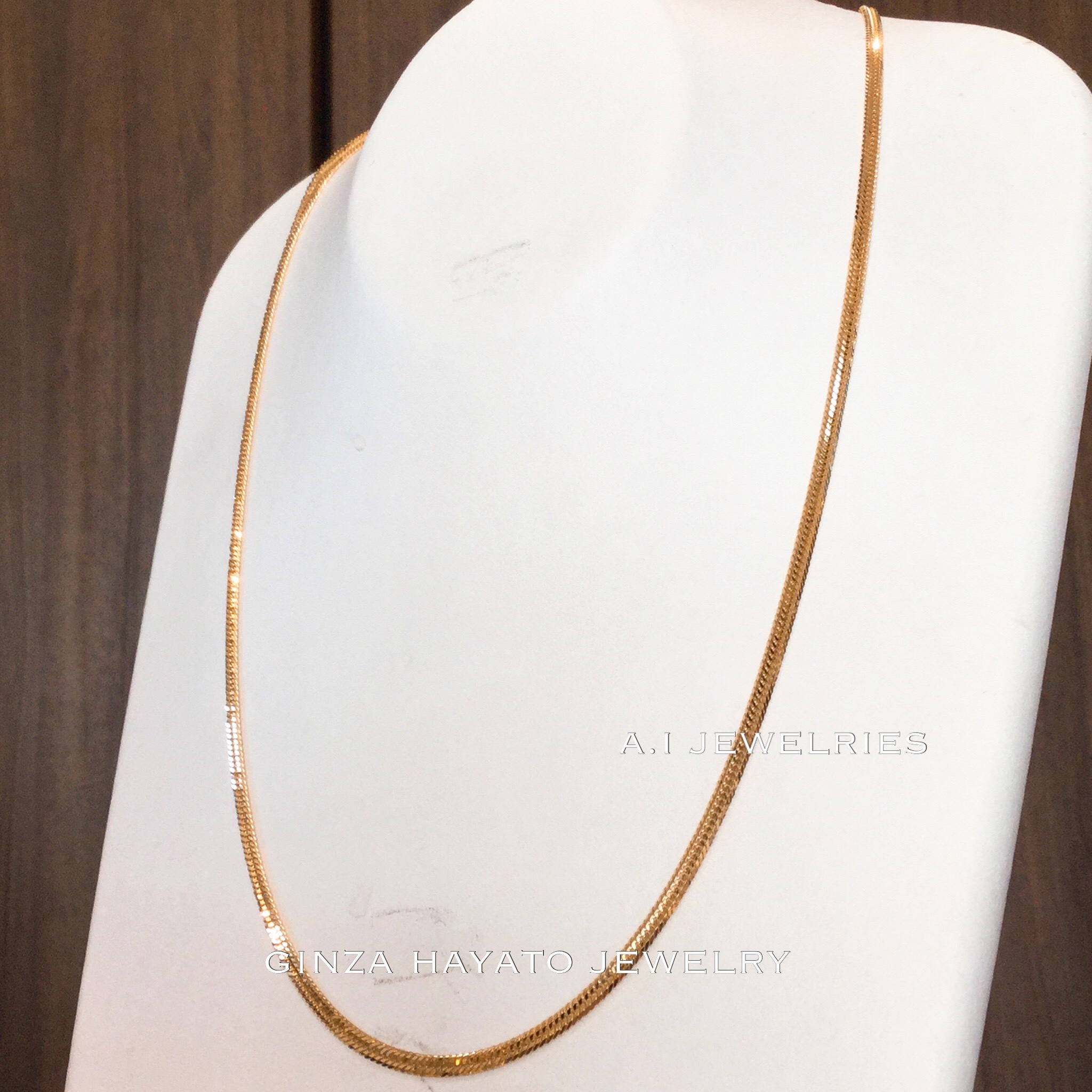 K18 18金 12面 トリプル 14 7g 60cm 喜平 ネックレス メンズ A I Jewelries エイアイジュエリーズ K18 18金 12面 トリプル 14 7g 60cm 喜平 ネックレス メンズ A I Jewelries エイアイジュエリーズ