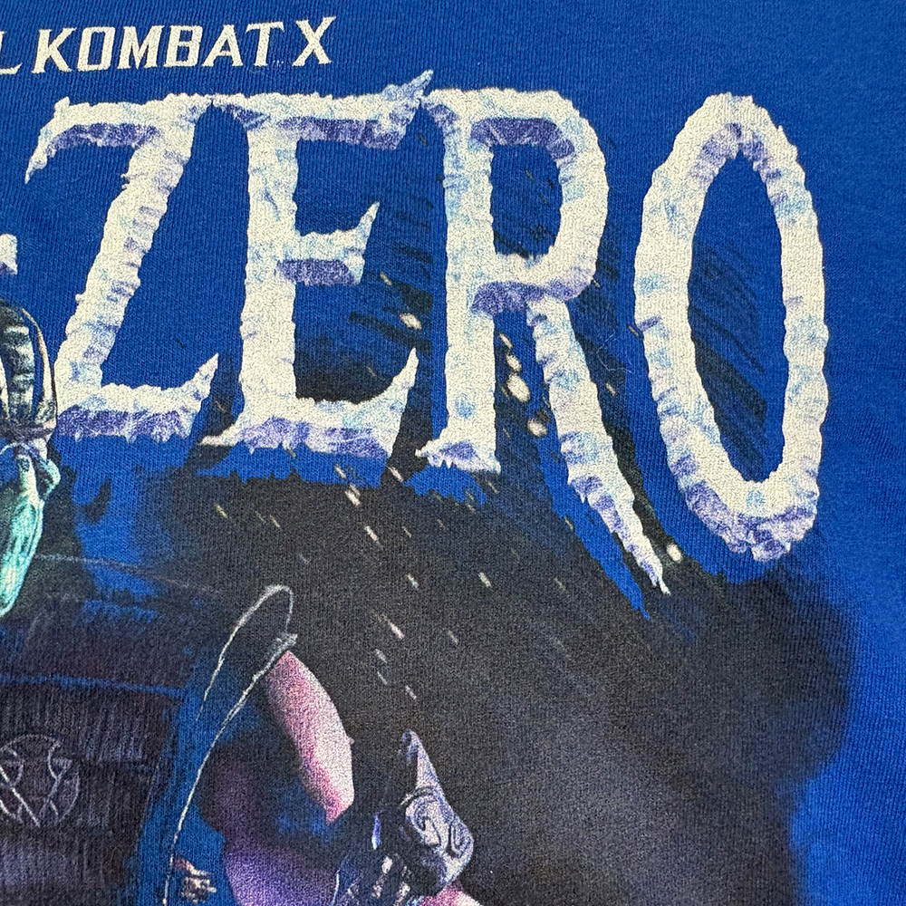 Warner Bros. Games Mortal Kombat（モータルコンバット） SUB ZERO【古着/Tシャツ/格闘ゲーム】