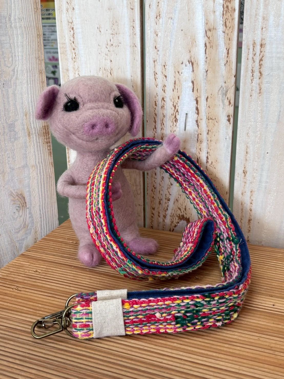 さをり織りストラップ