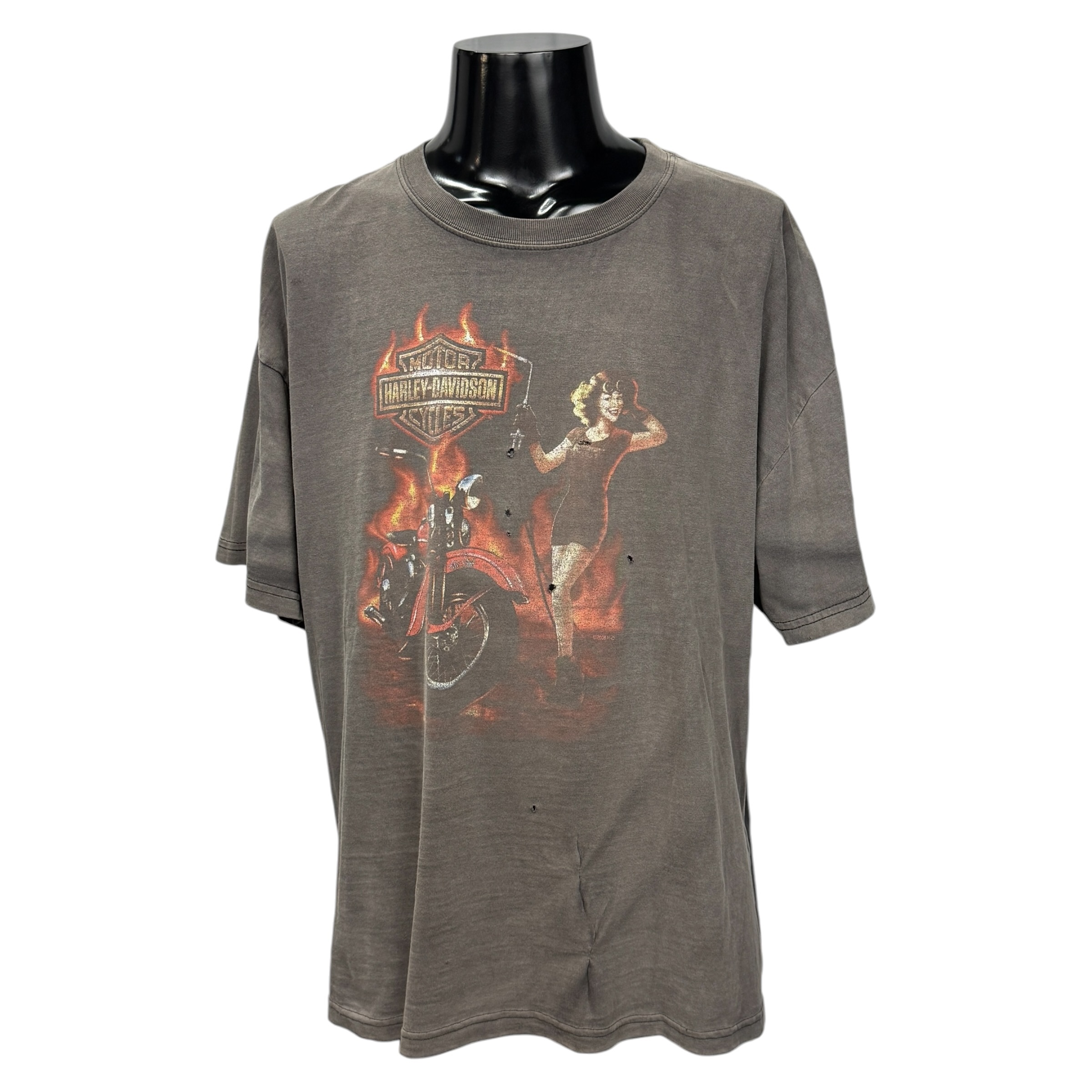 【HARLEY-DAVIDSON】ハーレーダビッドソン “LAS VEGAS NEVADA / PINUP GIRL” Tシャツ