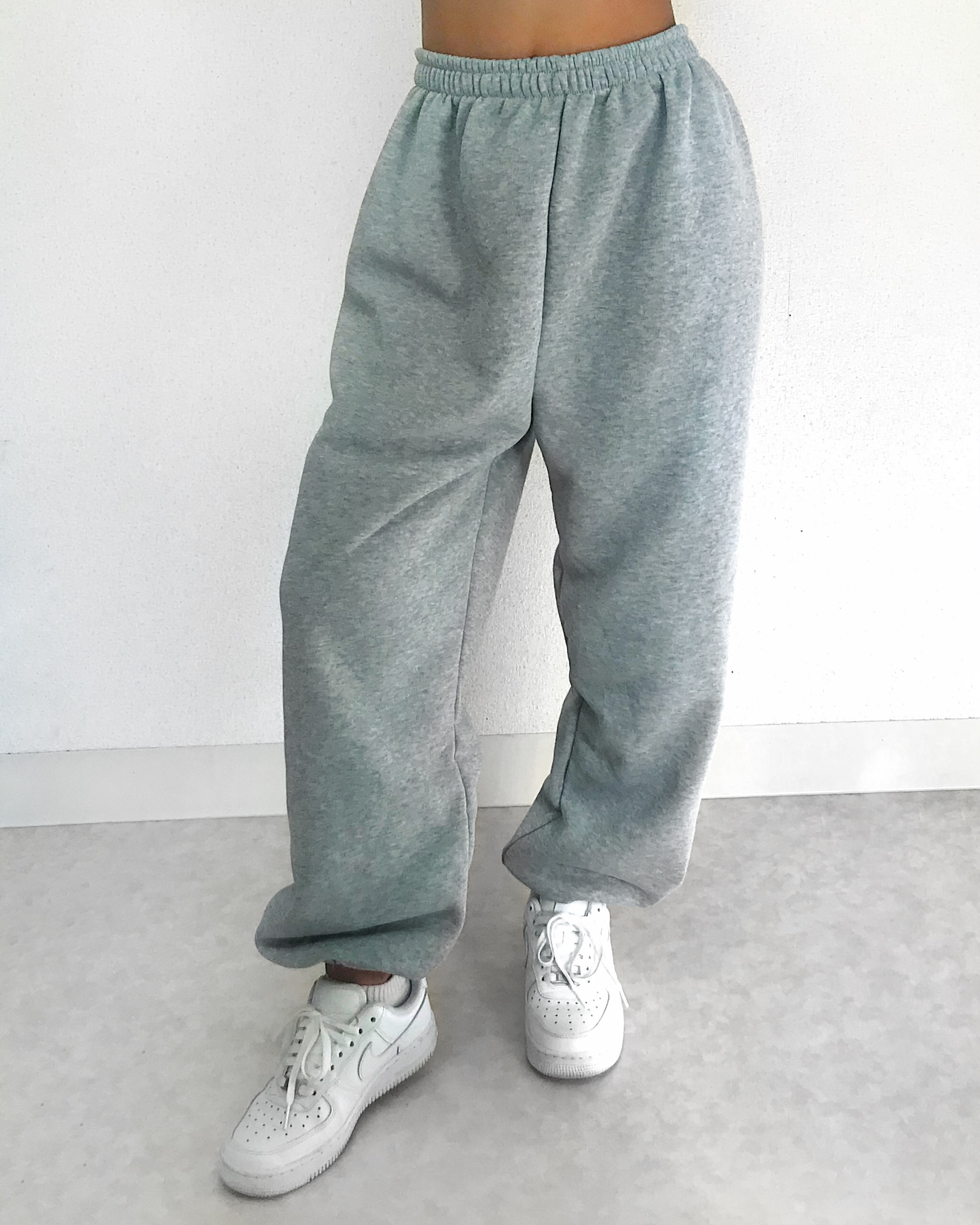 裏起毛ジョガーパンツ 小さいサイズ有 Fweyda 海外インポート通販サイト レディースプチプラショップ