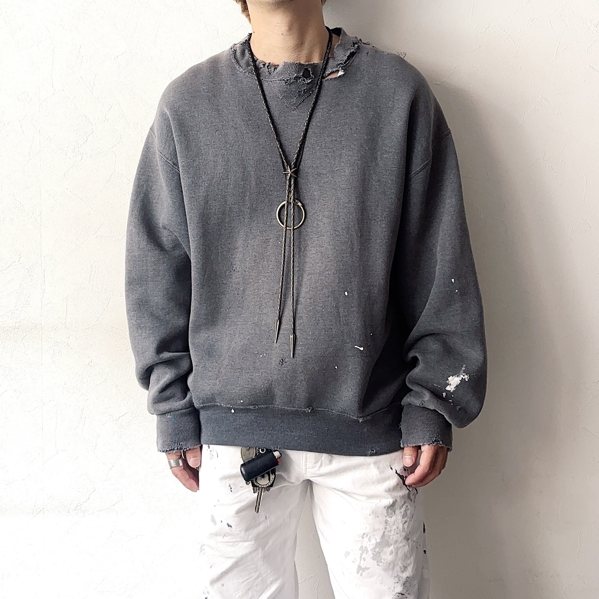 Vintage 90's【RUSSELL ATHLETIC】Grunge Sweat の画像 3
