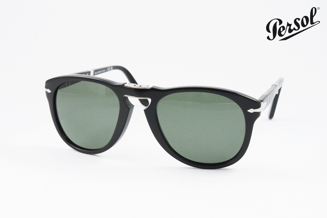Persol 偏光 サングラス 714 95/58 Folding アジアンフィット ティア