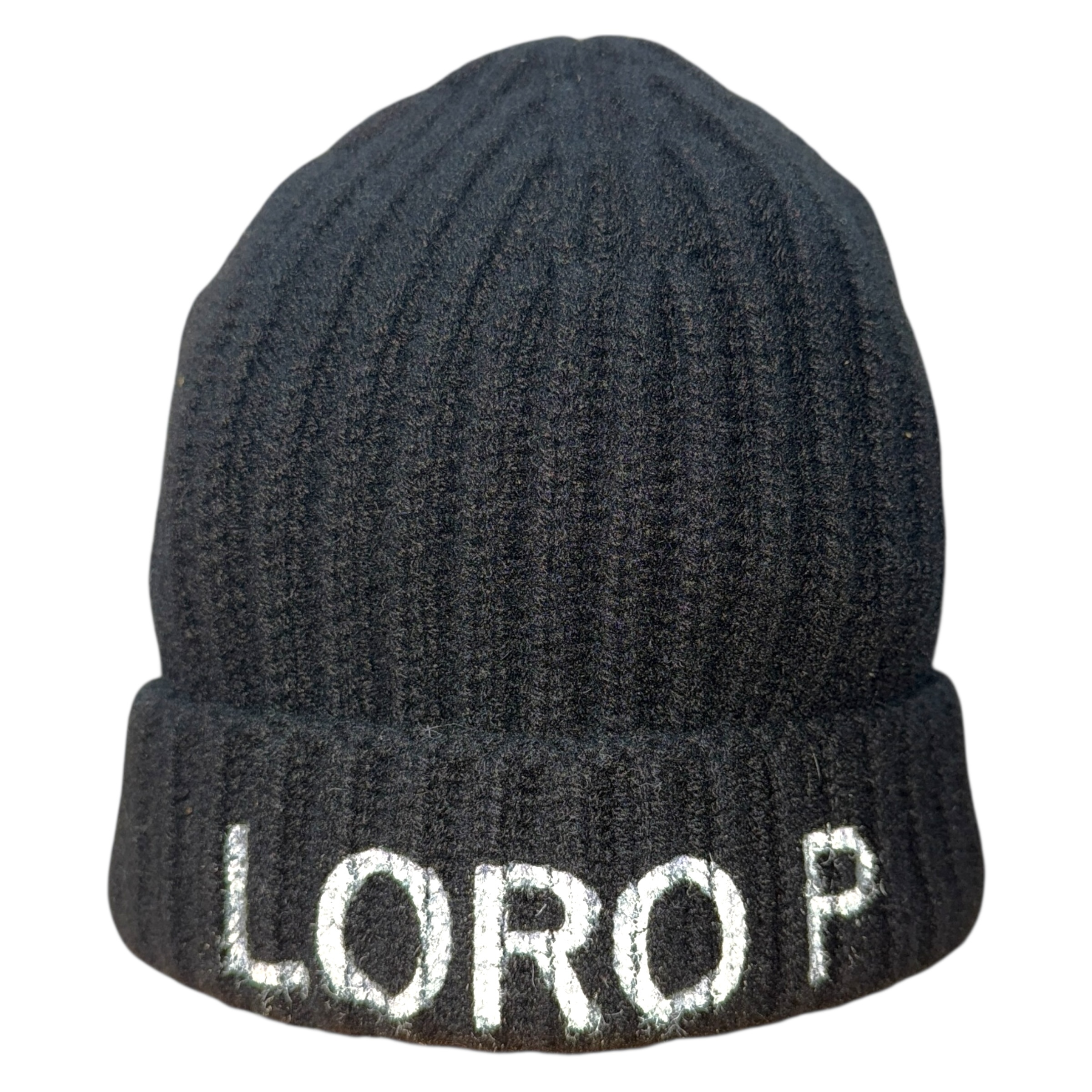 【LORO PIANA × HIROSHI FUJIWARA】ロロピアーナ 藤原ヒロシ ニット帽 S
