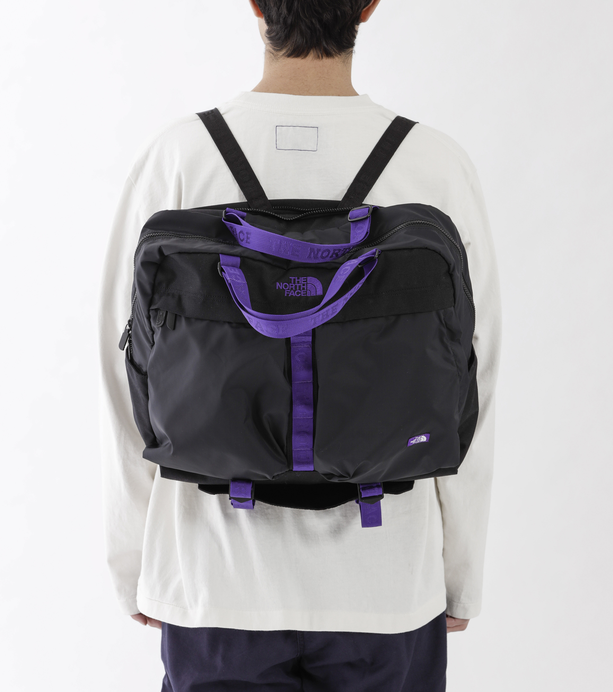 The North Face Purple Label Cordura Nylon 3way Brief Nn7907n Kp Black Purple C O U J I Onlinestore