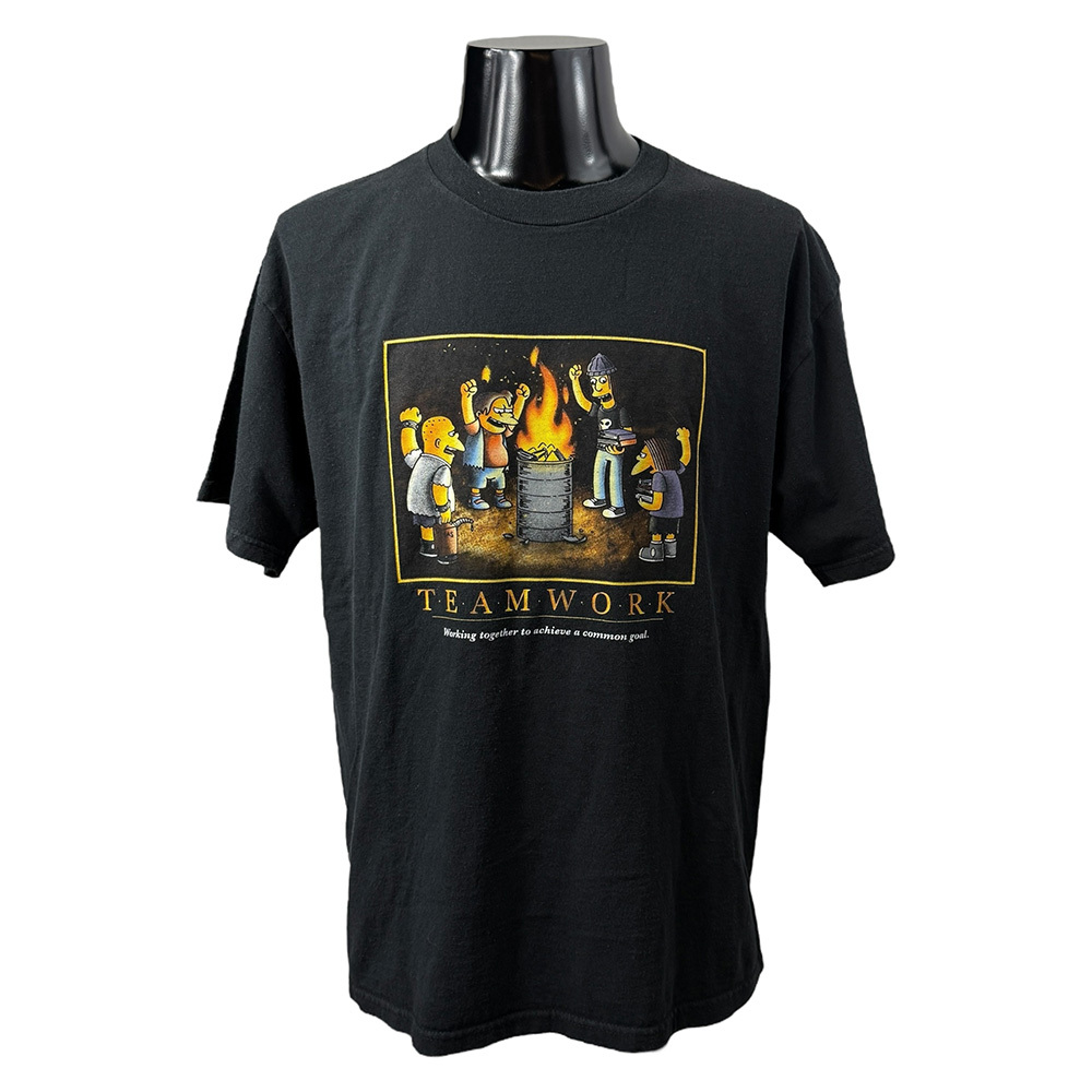 【THE SIMPSONS】シンプソンズ TEAMWORK Tシャツ