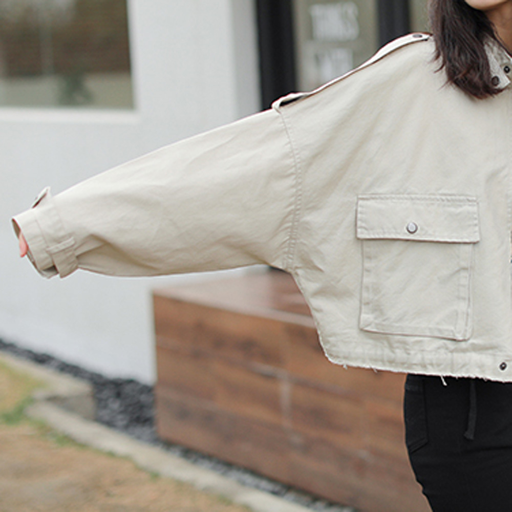 ミリタリージャケット カーキ ベージュ レディース 安い おすすめ ストリート 春夏秋 アウター Aerg アーグ レディース アパレル通販サイト