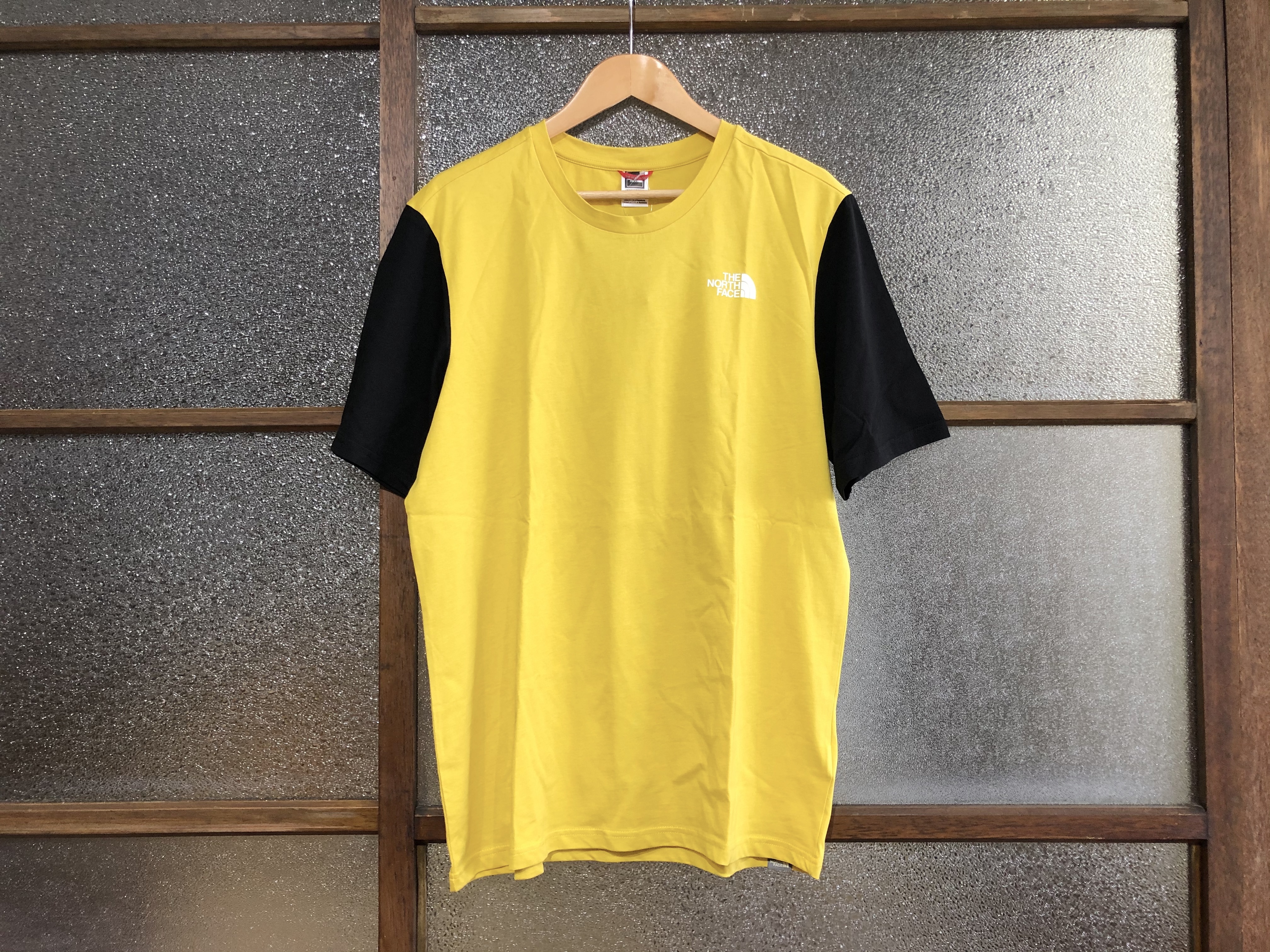 the north face yellow