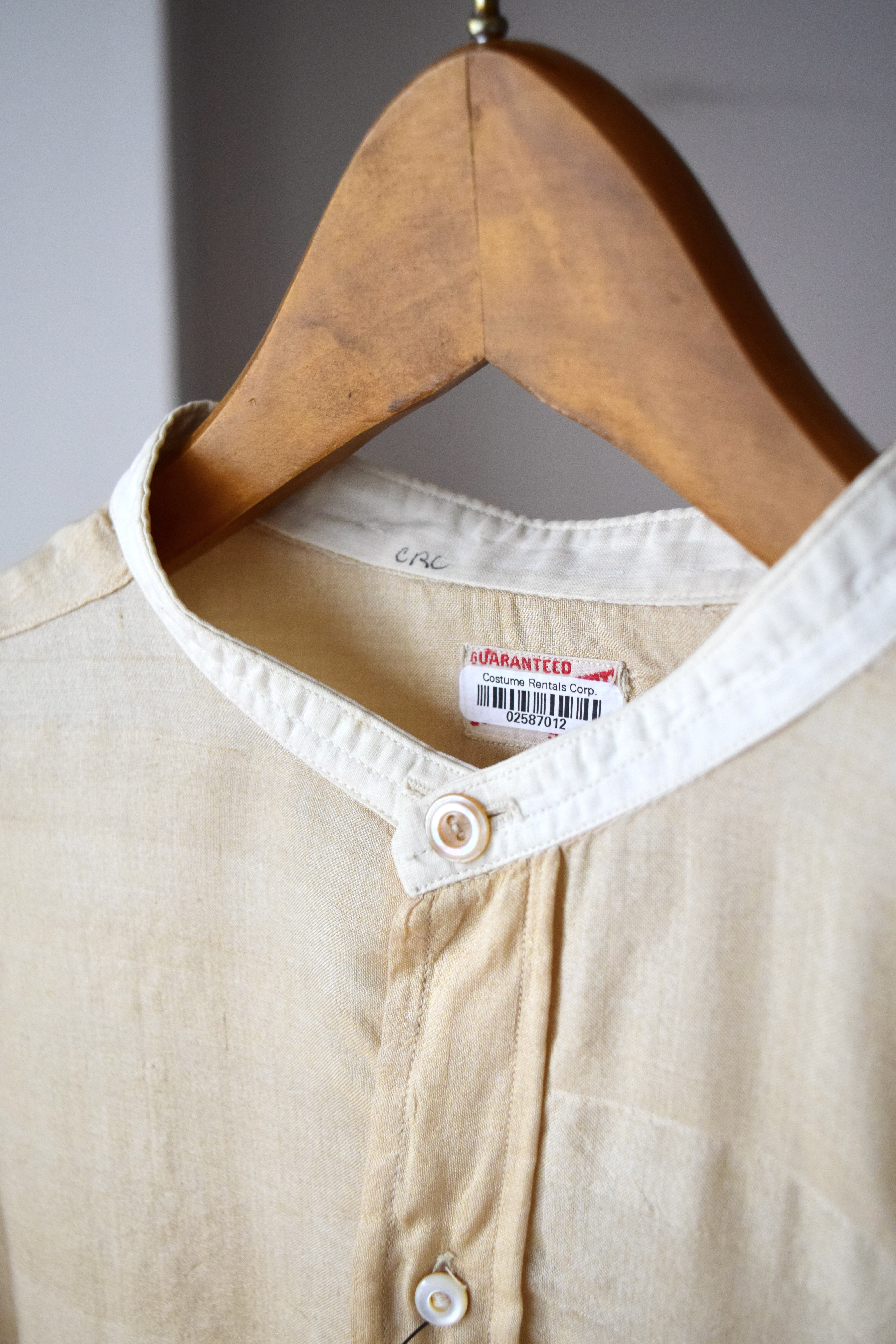 〜1920s Antique silk shirt の画像 2