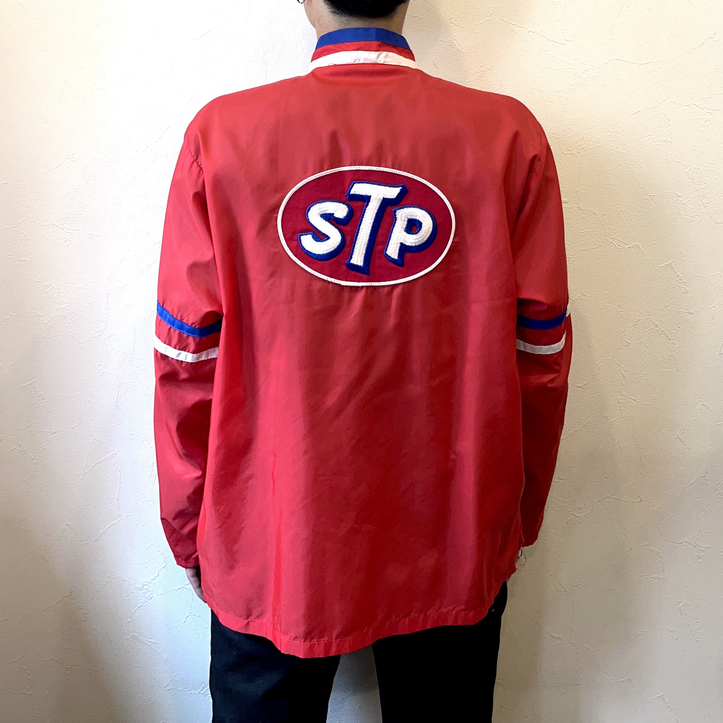 Vintage 70's【Pennee Frock】"STP" Nylon Lacing Jacket の画像 4