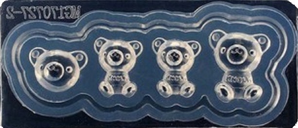 40 シリコンモールド プチくま 4種 絆堂 8号店 ハンドメイド素材屋 40 シリコンモールド プチくま 4種 絆堂 8号店 ハンドメイド素材屋