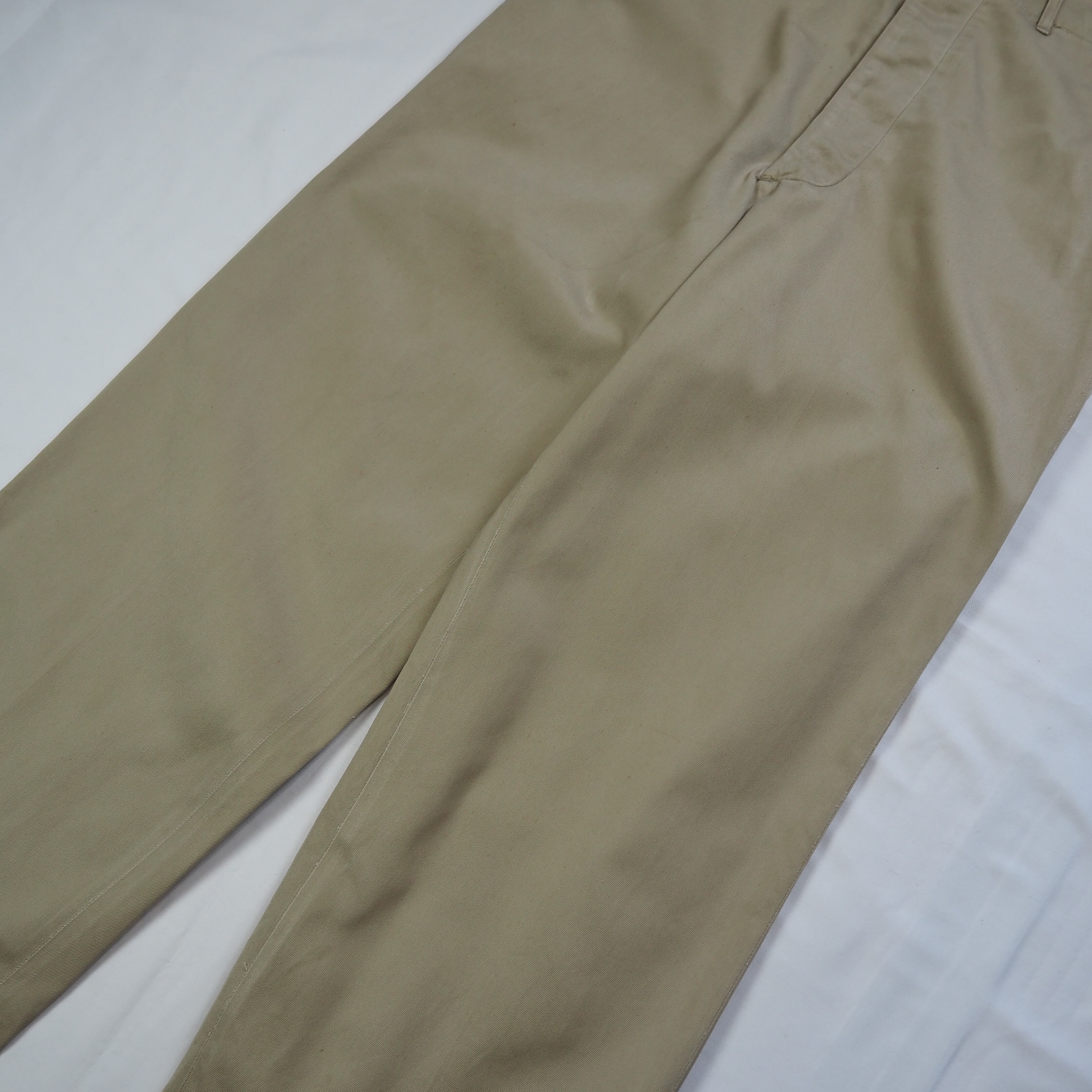 【9/23 20:00入荷】50's U.S. ARMY チノパンツ の画像 7