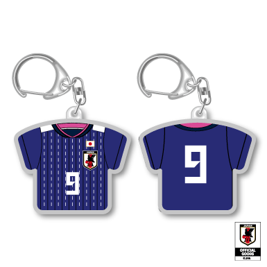 ユニフォーム型キーホルダ フットサル女子日本代表ver Futsalx ユニフォーム型キーホルダ フットサル女子日本代表ver Futsalx