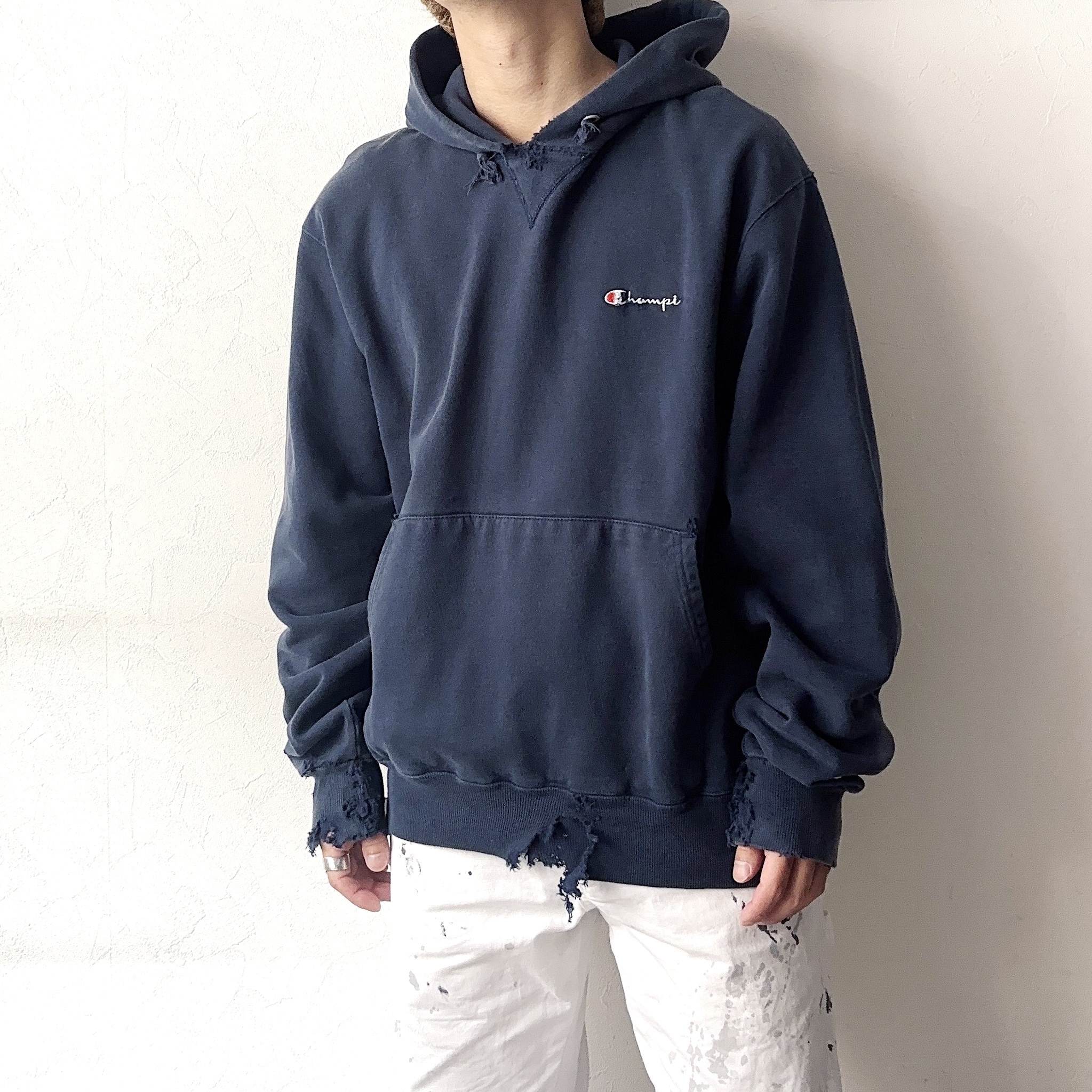 Vintage 90's【Champion】Grunge Hoodie の画像 3