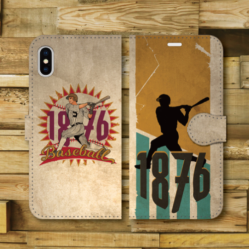 レトロポスター ベースボール 野球 レトロ調 ビンテージ調 アメリカ バッター Yellow Green Iphoneスマホケース 手帳型ケース Dezagoods Retro レトロポスター ベースボール 野球 レトロ調 ビンテージ調 アメリカ バッター Yellow Green Iphoneスマホケース 手帳型ケース Dezagoods Retro