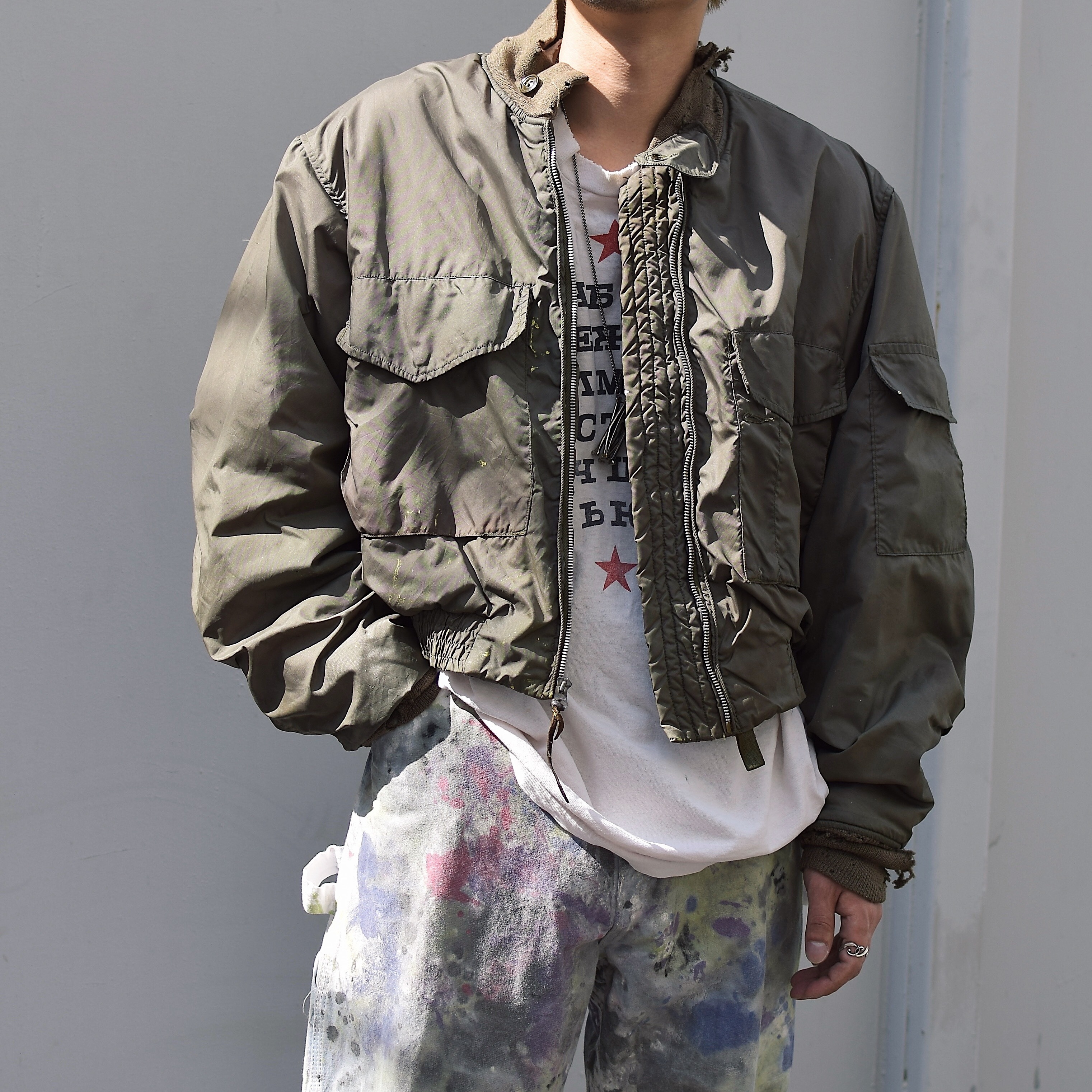 Vintage 50's【L.W. FOSTER SPORTSWEAR CO. INC.】G-8 Flight Jacket の画像 3