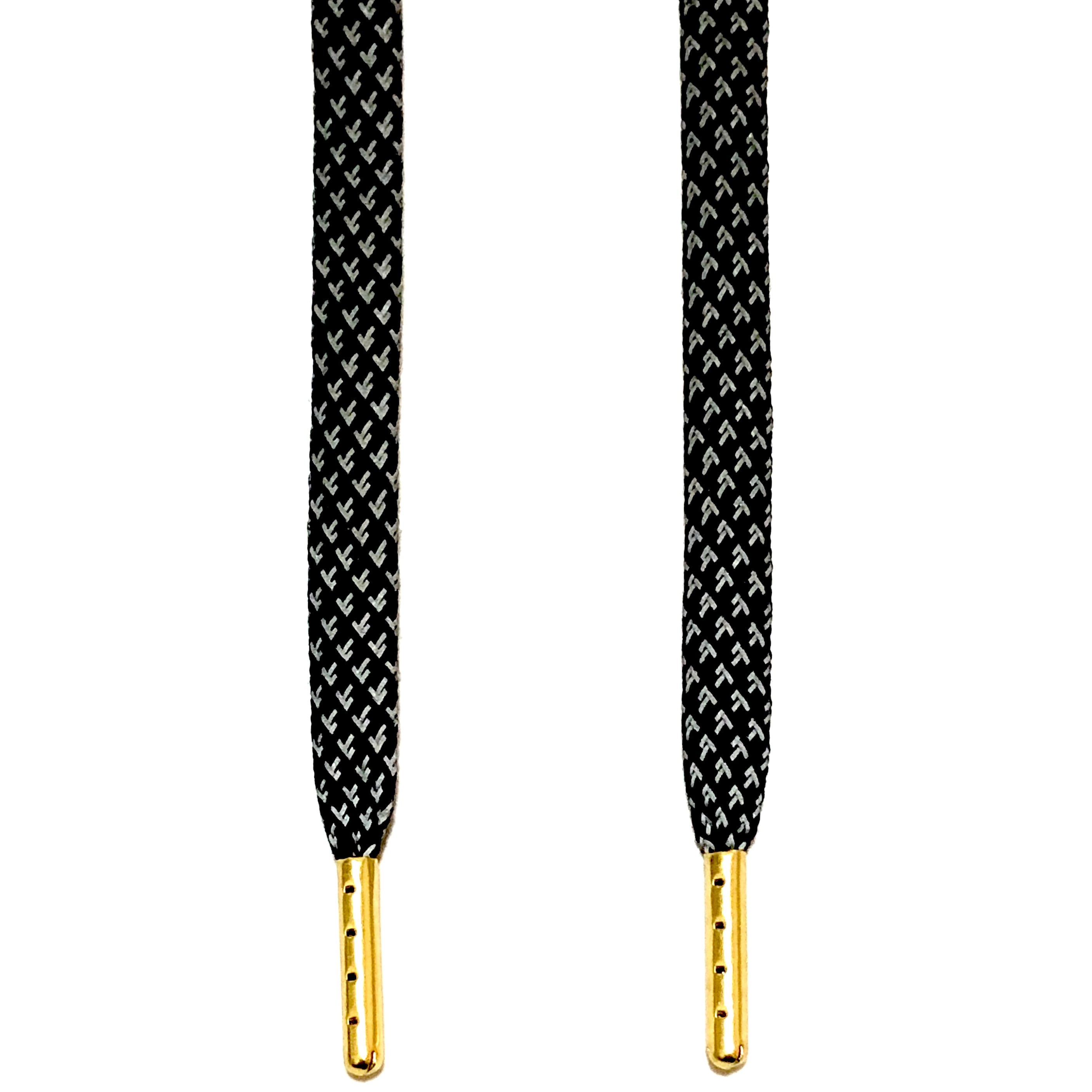flat reflective laces