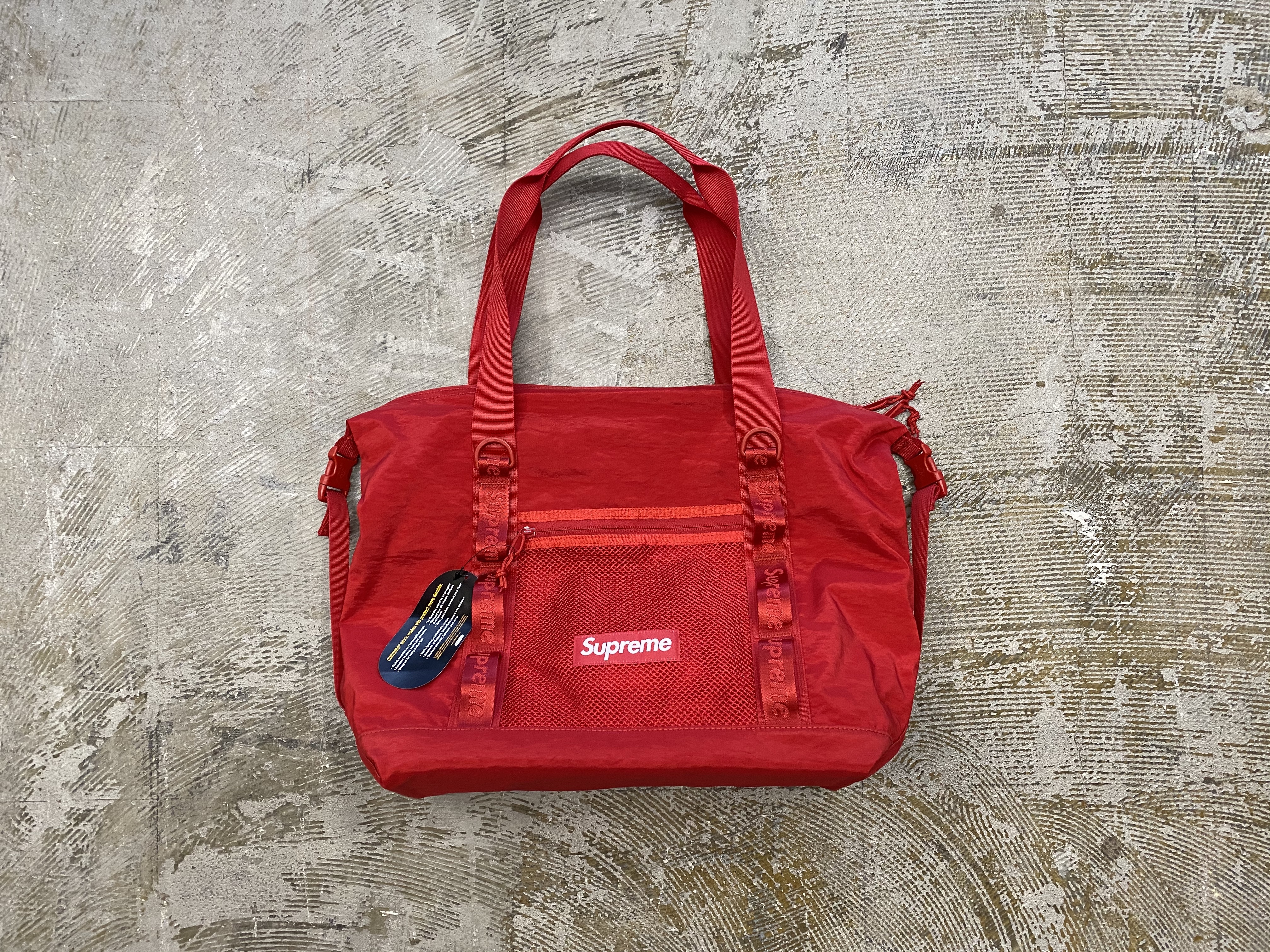 supreme zip tote