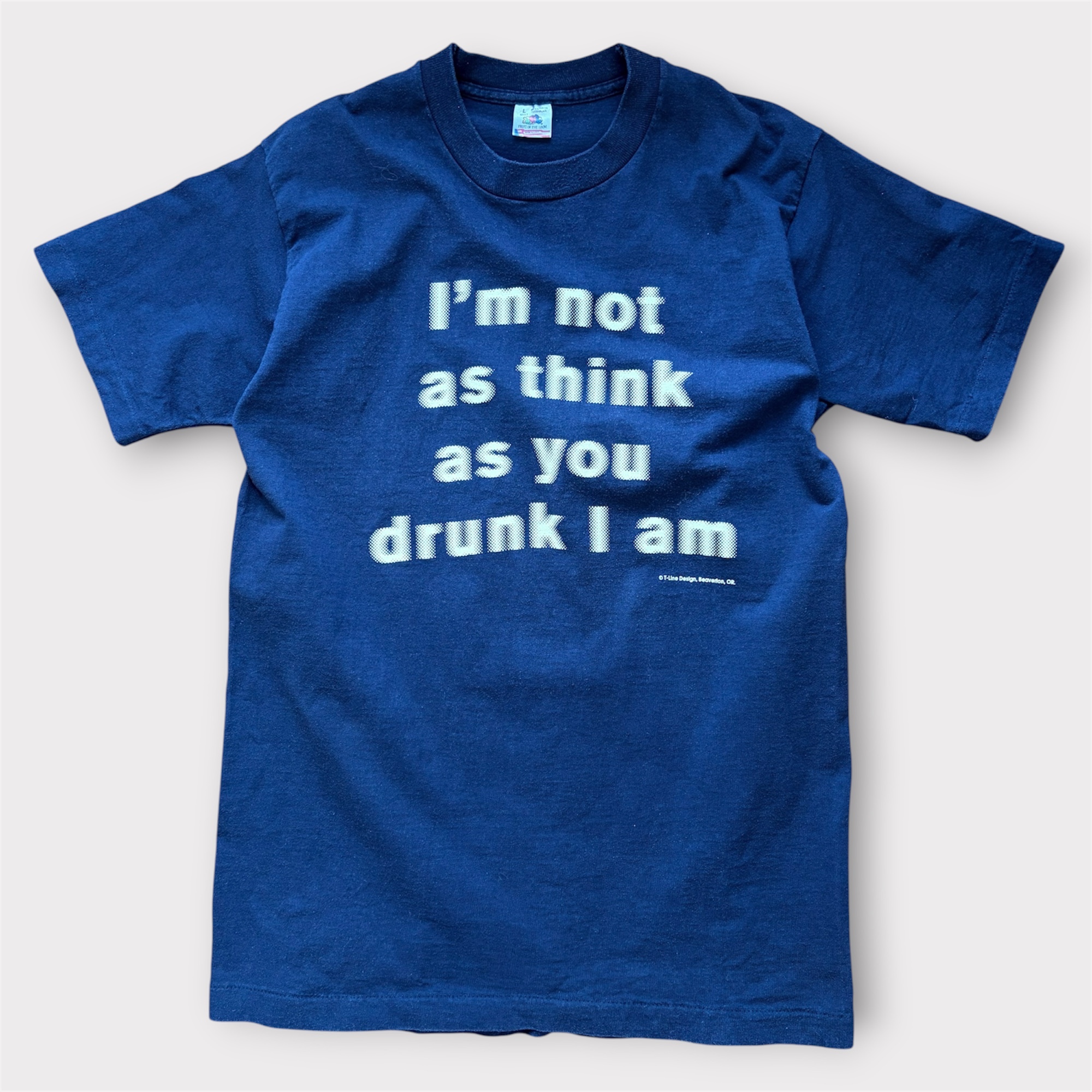90s モーションブラー Tシャツ モザイク ビンテージ