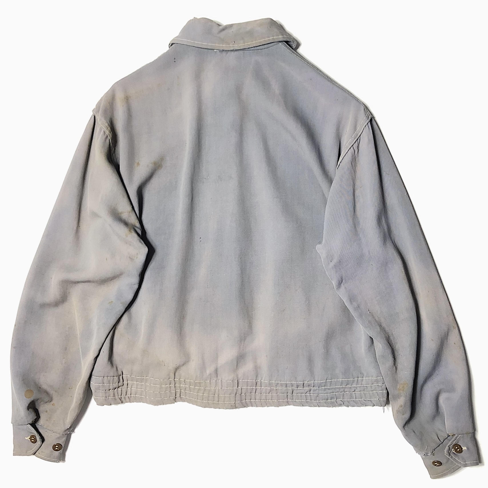 Vintage 50's Grunge Rayon Gabardine Jacket の画像 2