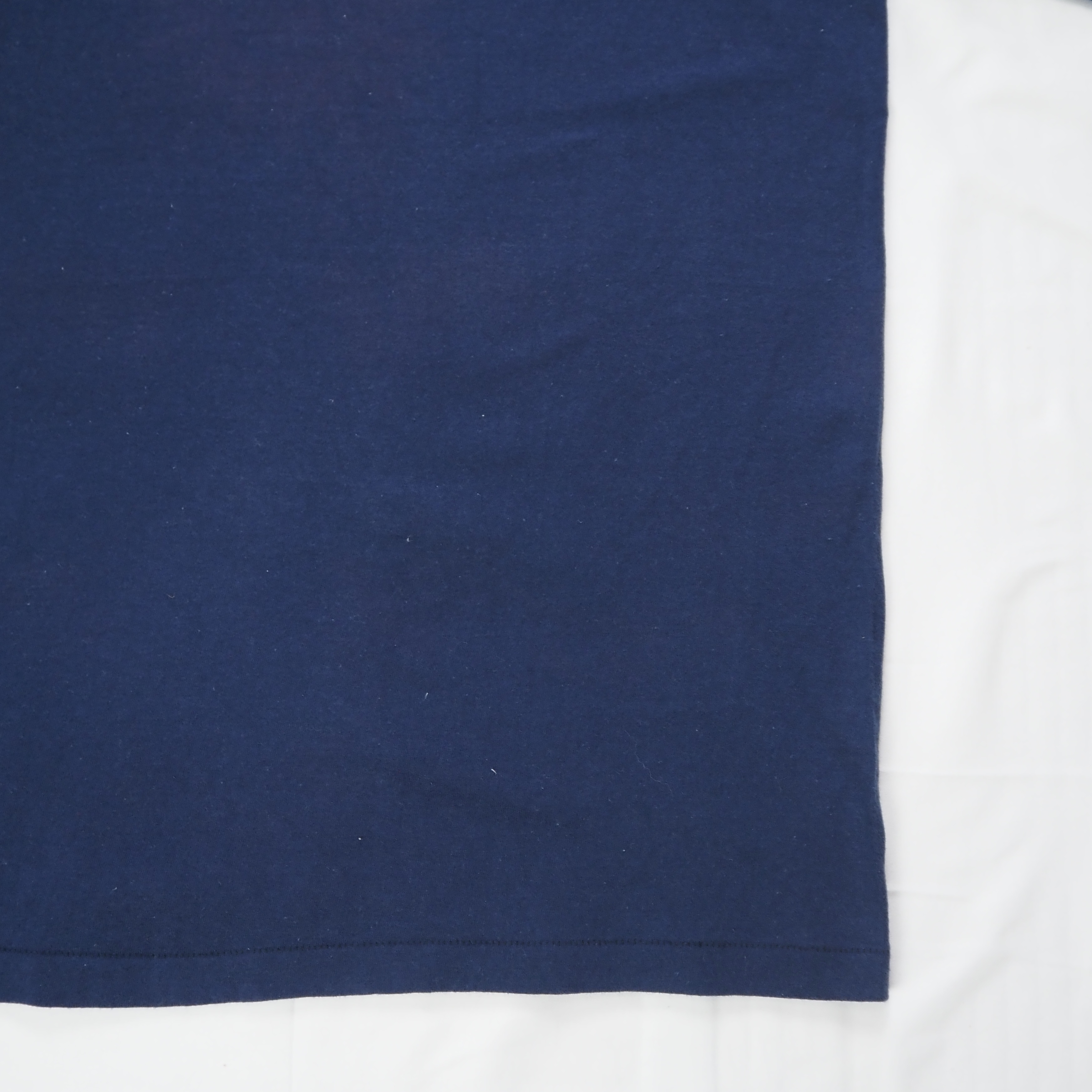 90’s Hanes プリントTシャツ オールドイングリッシュ XL ネイビー の画像 16