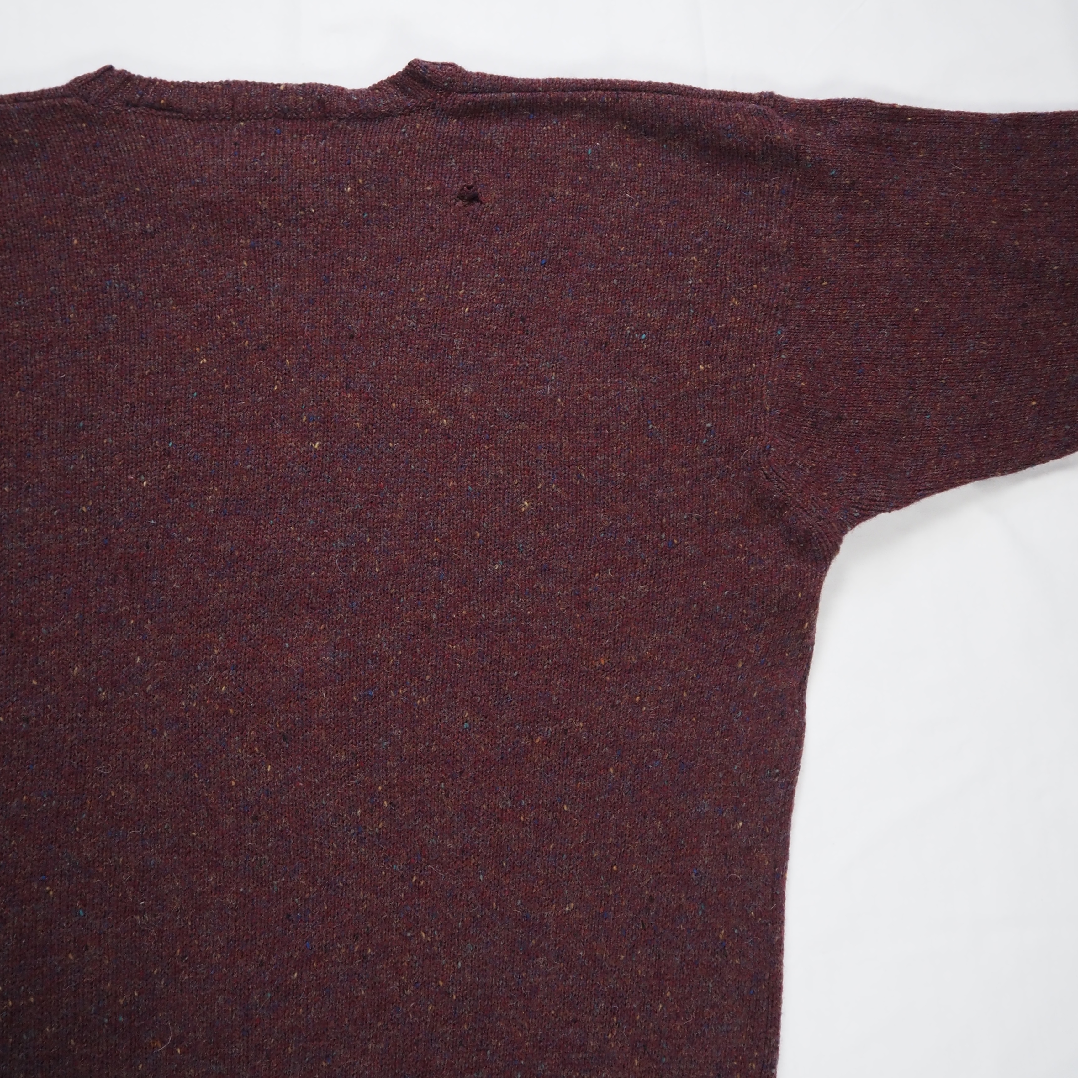 Pendleton ウールニット バーガンディ XL の画像 14